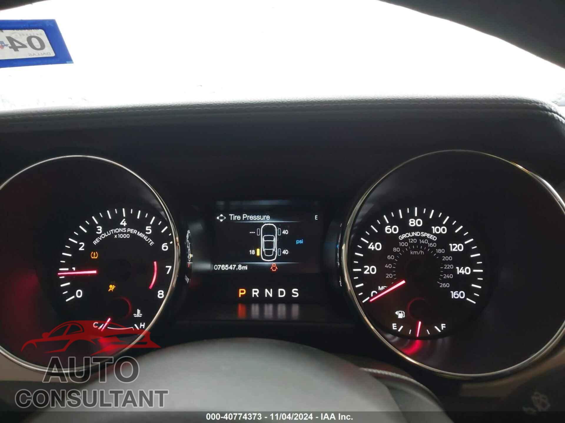 FORD MUSTANG 2015 - 1FA6P8TH9F5328766