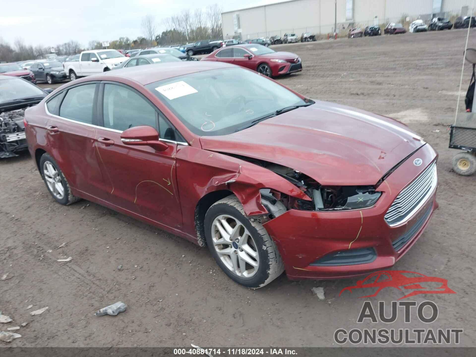 FORD FUSION 2014 - 3FA6P0HDXER233183