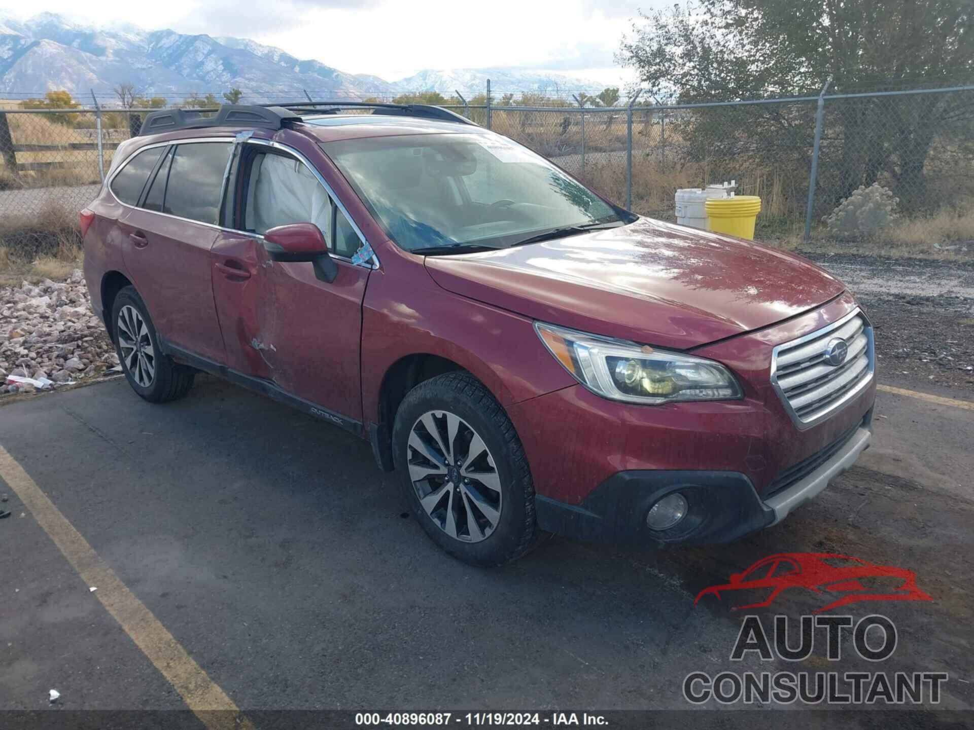 SUBARU OUTBACK 2017 - 4S4BSANC4H3411001