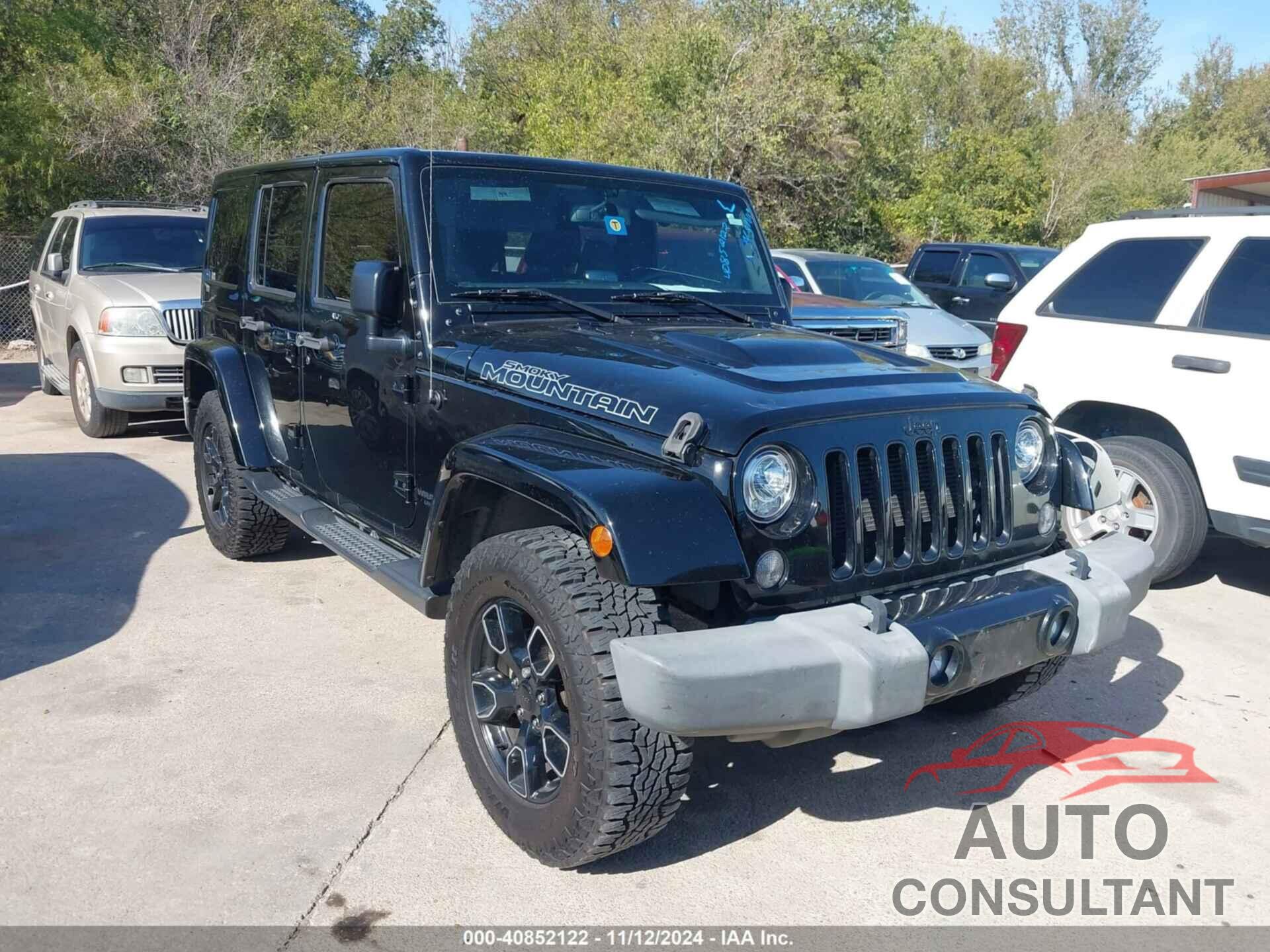 JEEP WRANGLER UNLIMITED 2017 - 1C4BJWEG1HL687661