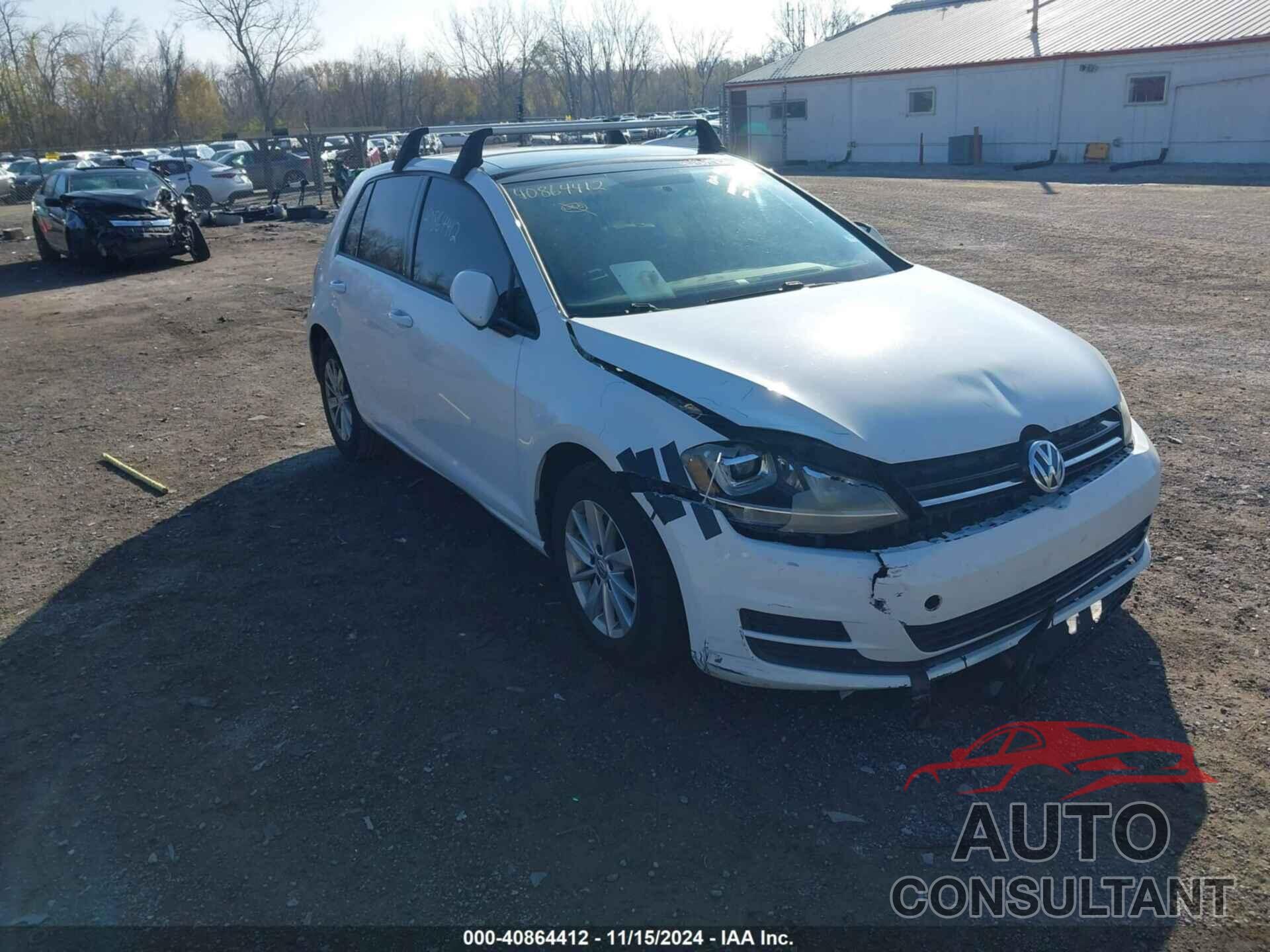 VOLKSWAGEN GOLF 2015 - 3VW217AU3FM009388