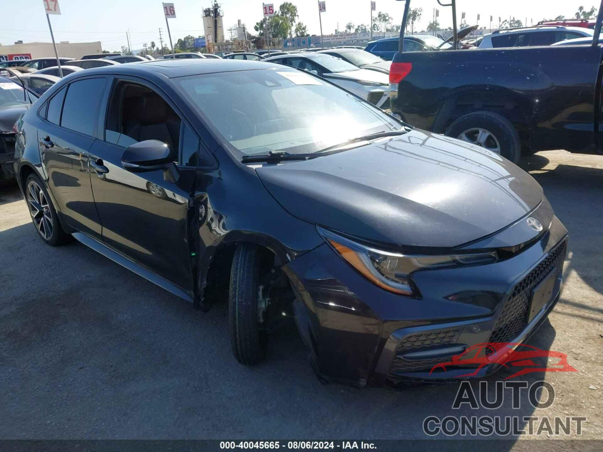 TOYOTA COROLLA 2020 - JTDT4RCEXLJ012944