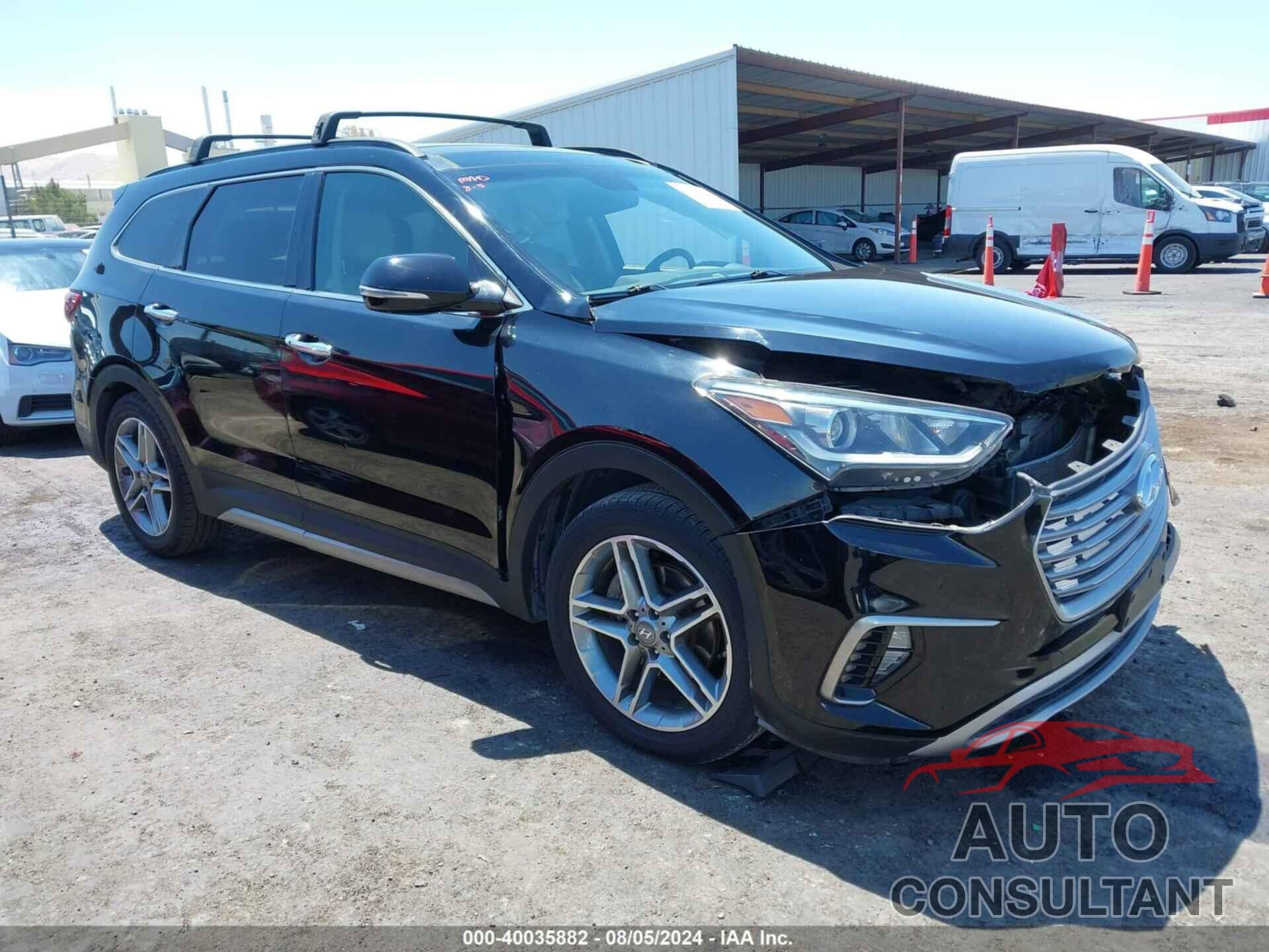 HYUNDAI SANTA FE 2017 - KM8SR4HF0HU195418