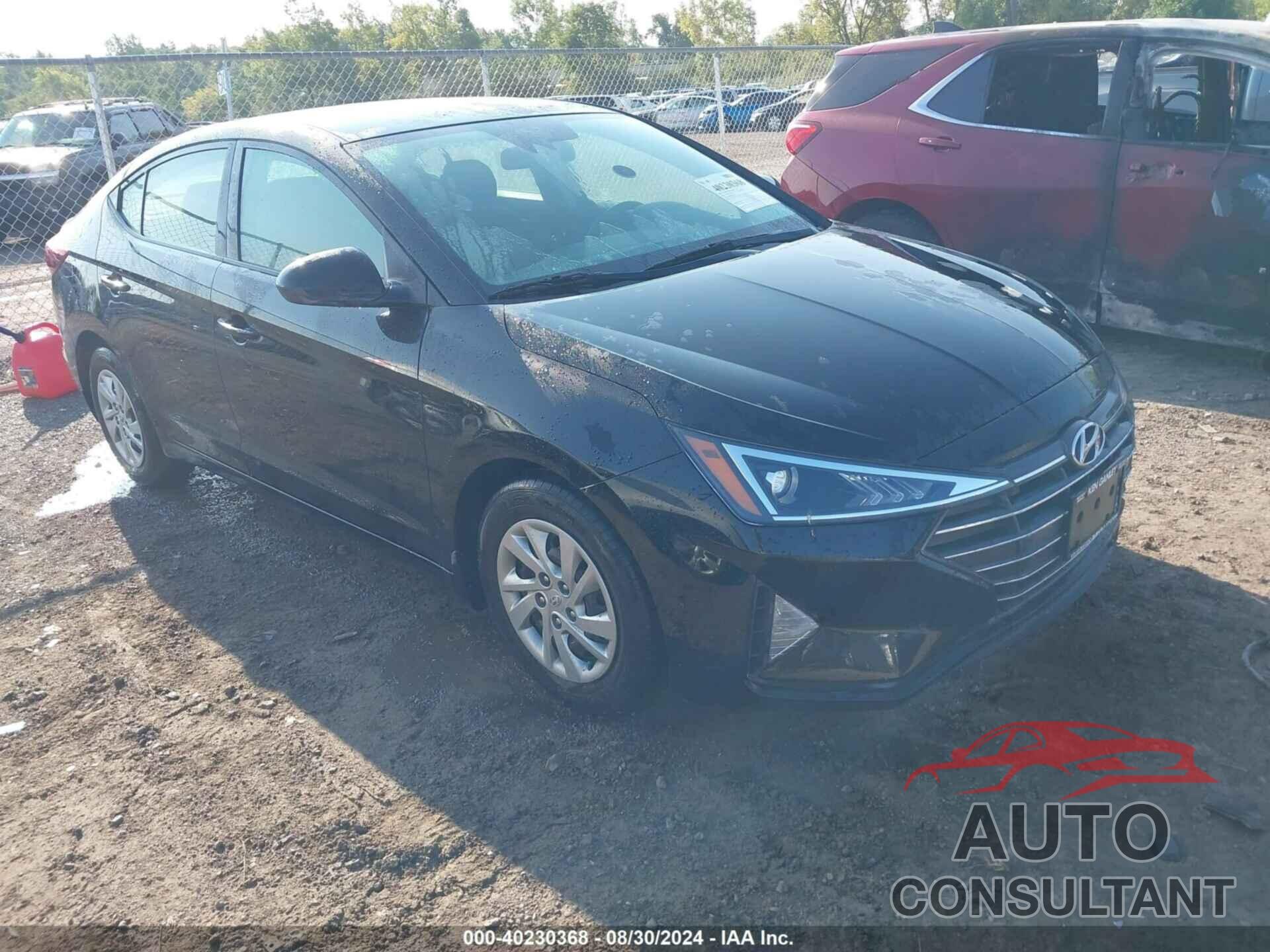 HYUNDAI ELANTRA 2020 - KMHD74LF8LU953892