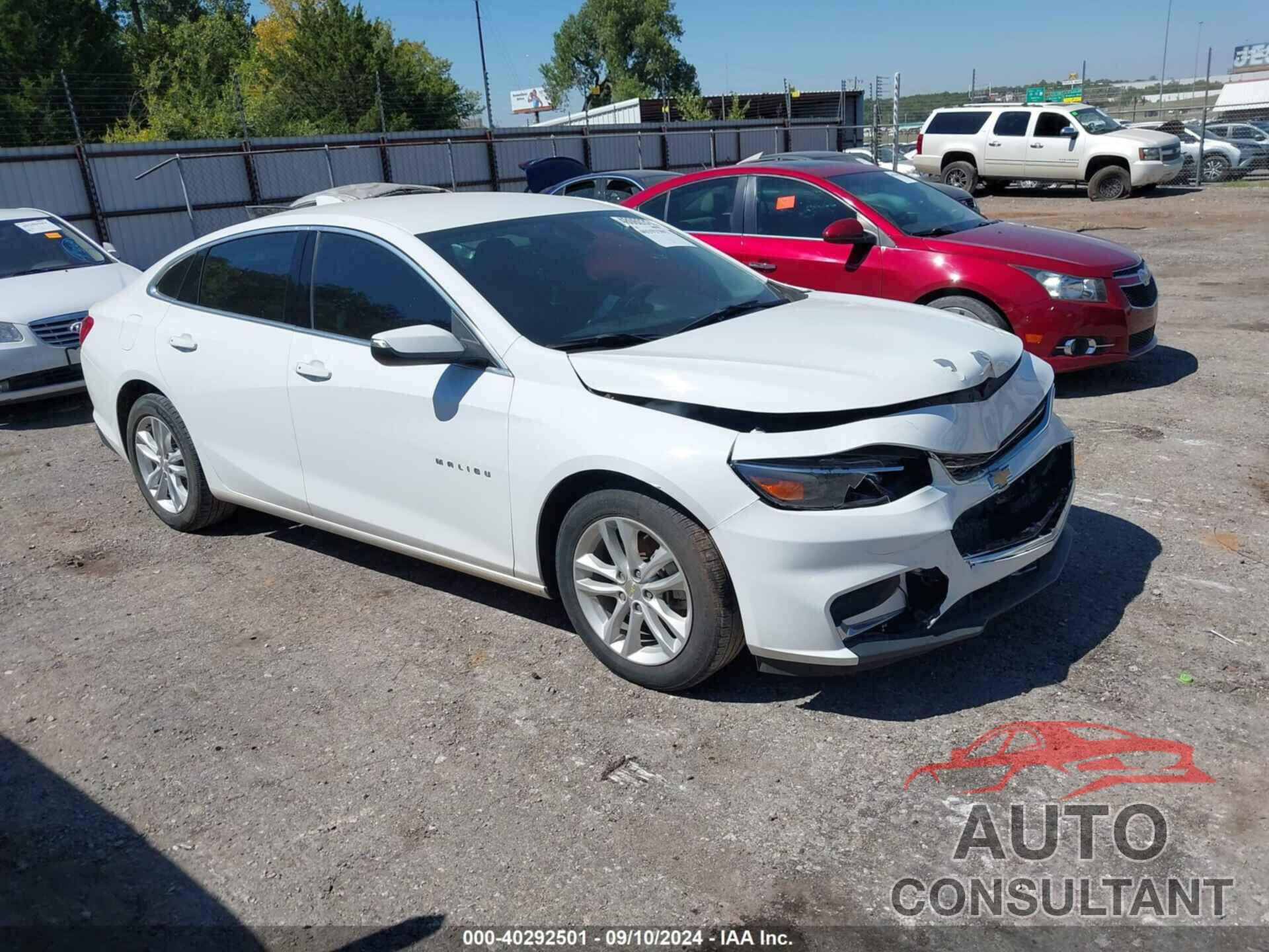 CHEVROLET MALIBU 2016 - 1G1ZE5ST3GF355869