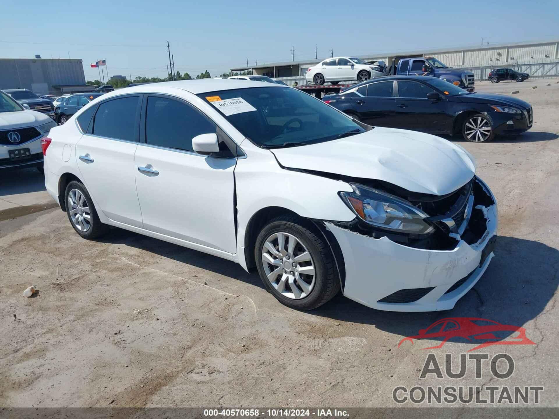 NISSAN SENTRA 2016 - 3N1AB7AP8GY331673