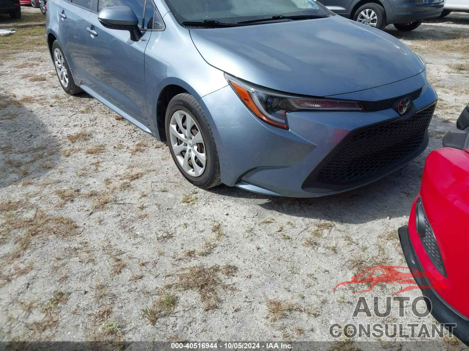 TOYOTA COROLLA 2021 - JTDEPMAEXMJ124098