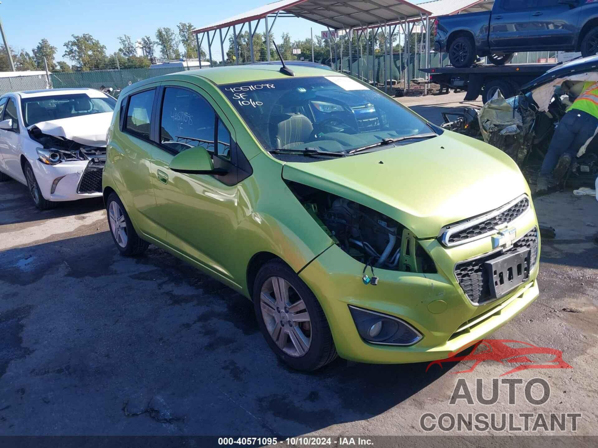 CHEVROLET SPARK 2013 - KL8CD6S9XDC593041