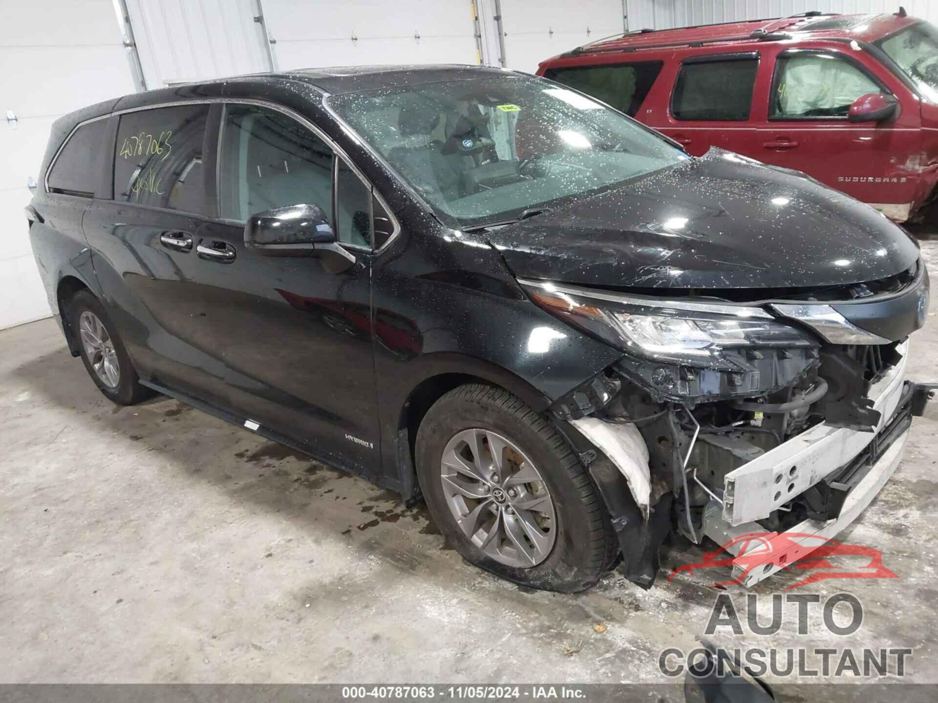 TOYOTA SIENNA 2021 - 5TDYRKECXMS024302