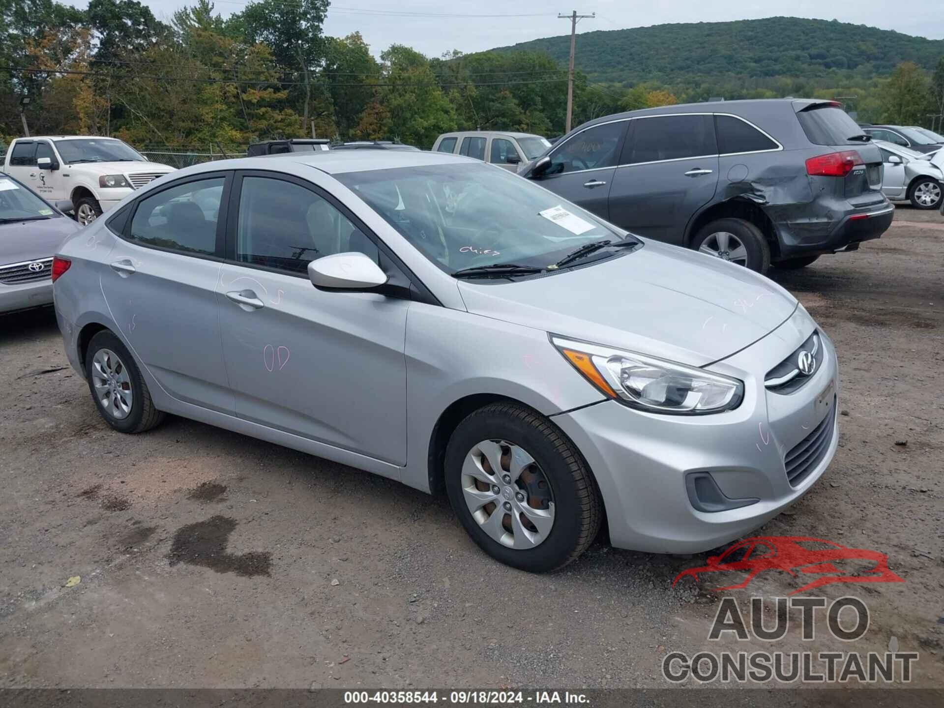 HYUNDAI ACCENT 2016 - KMHCT4AE0GU959953