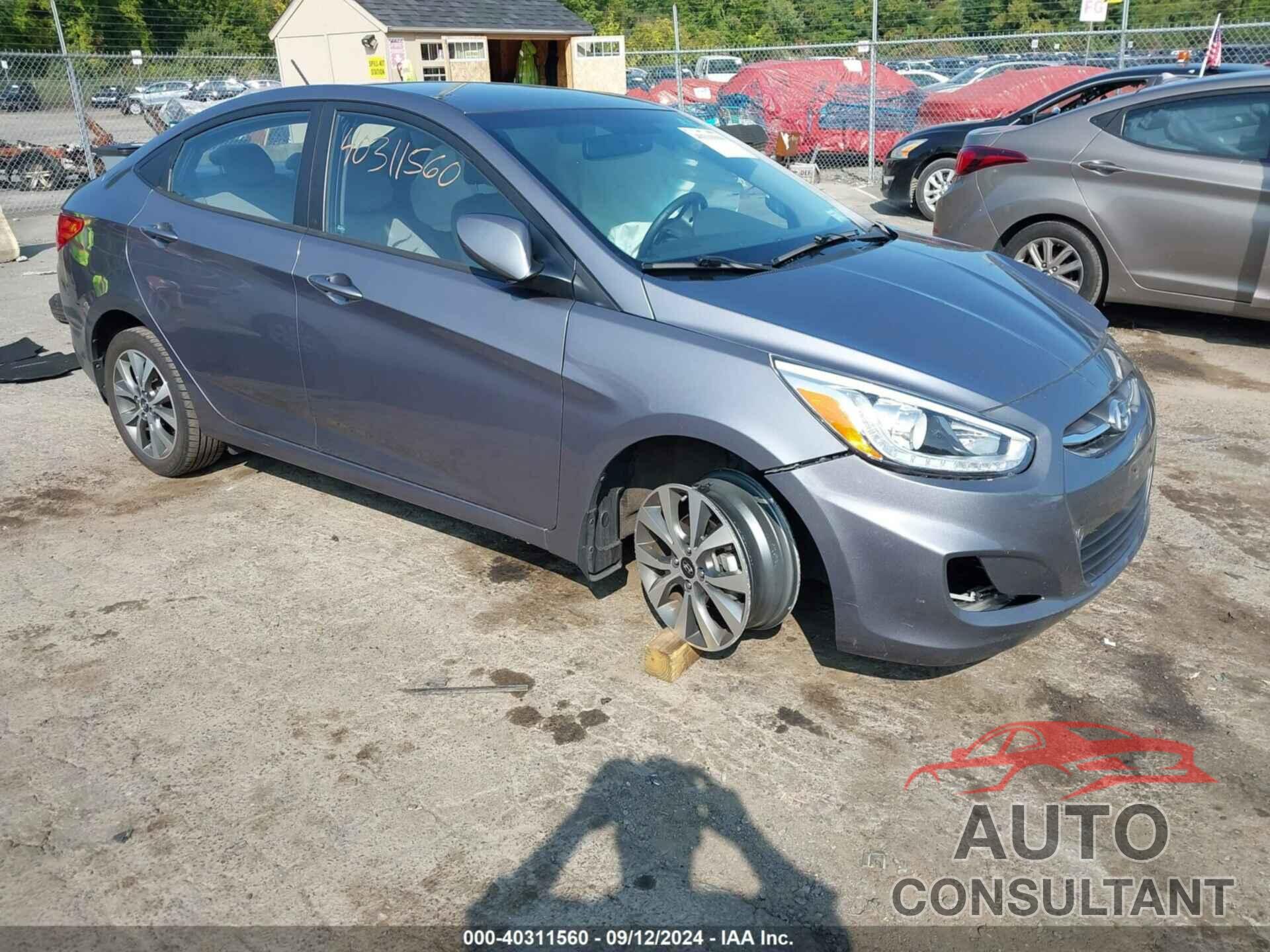 HYUNDAI ACCENT 2016 - KMHCU4AE5GU045484