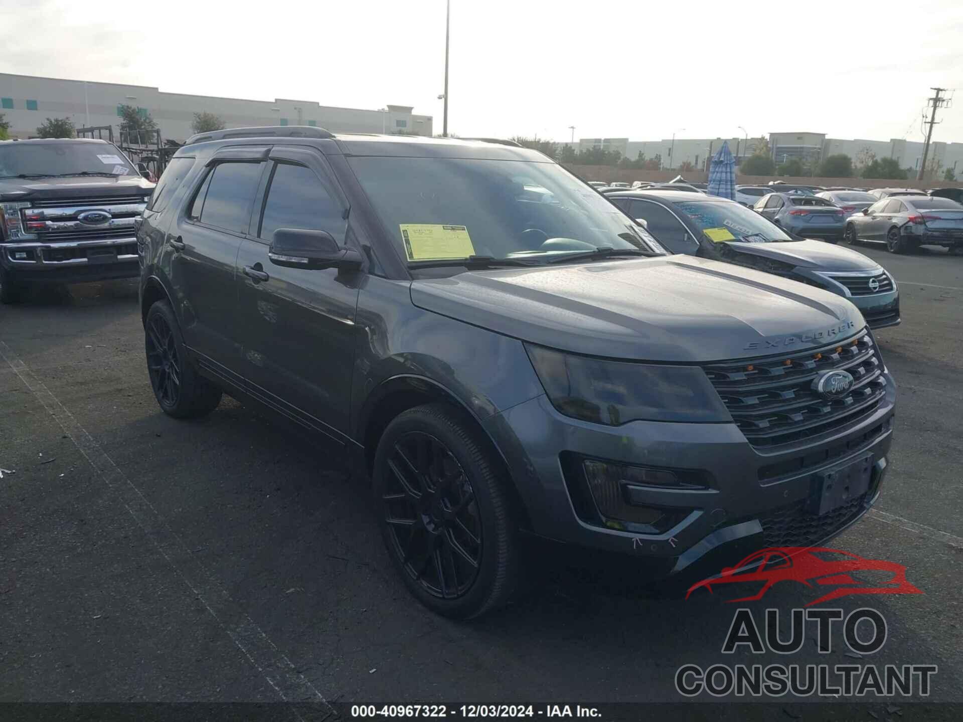 FORD EXPLORER 2017 - 1FM5K8GT3HGB46311