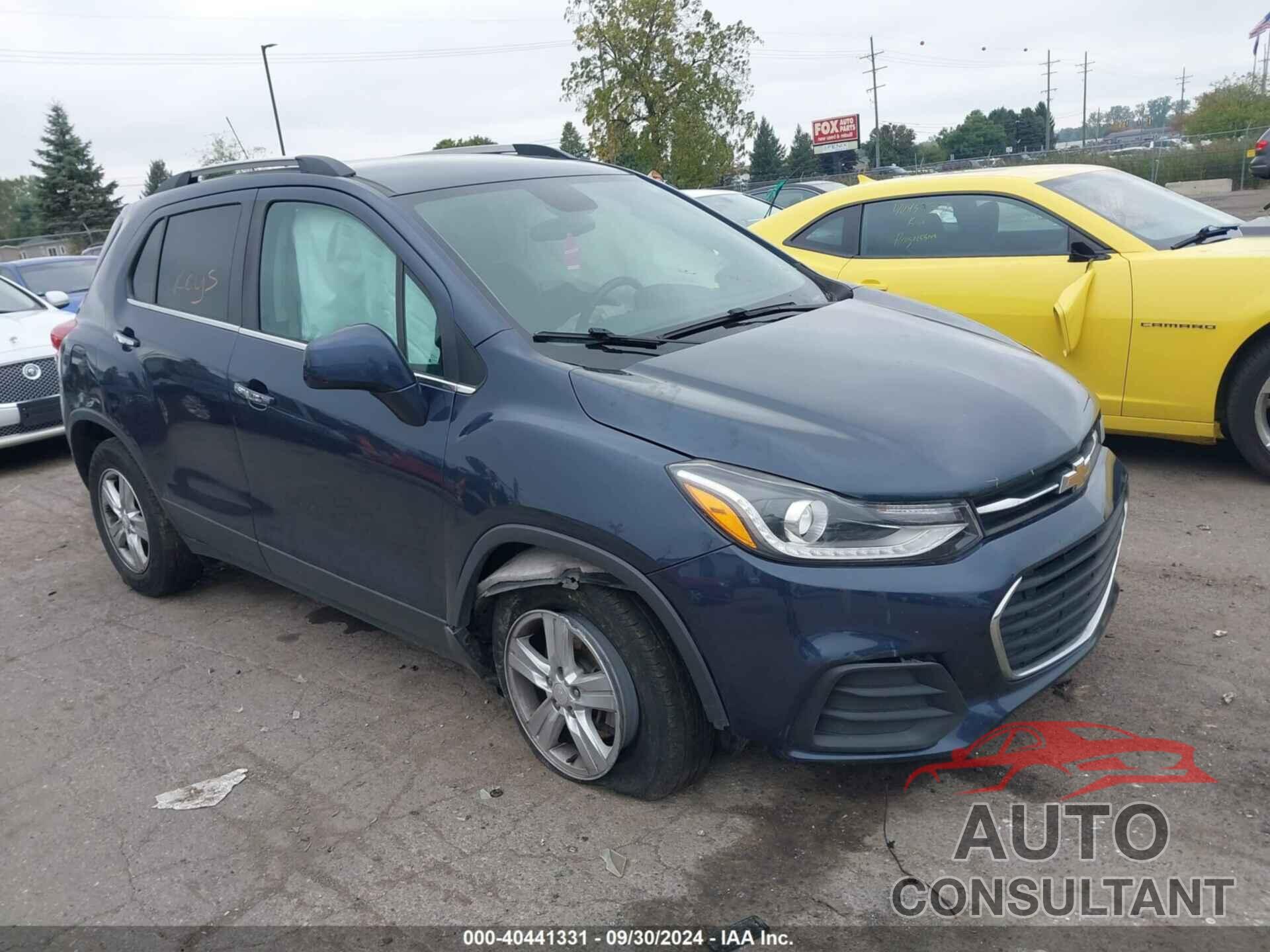 CHEVROLET TRAX 2018 - 3GNCJLSB4JL287462