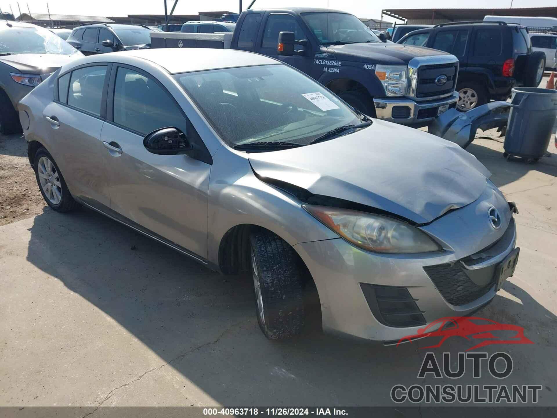 MAZDA MAZDA3 2010 - JM1BL1SF6A1119450