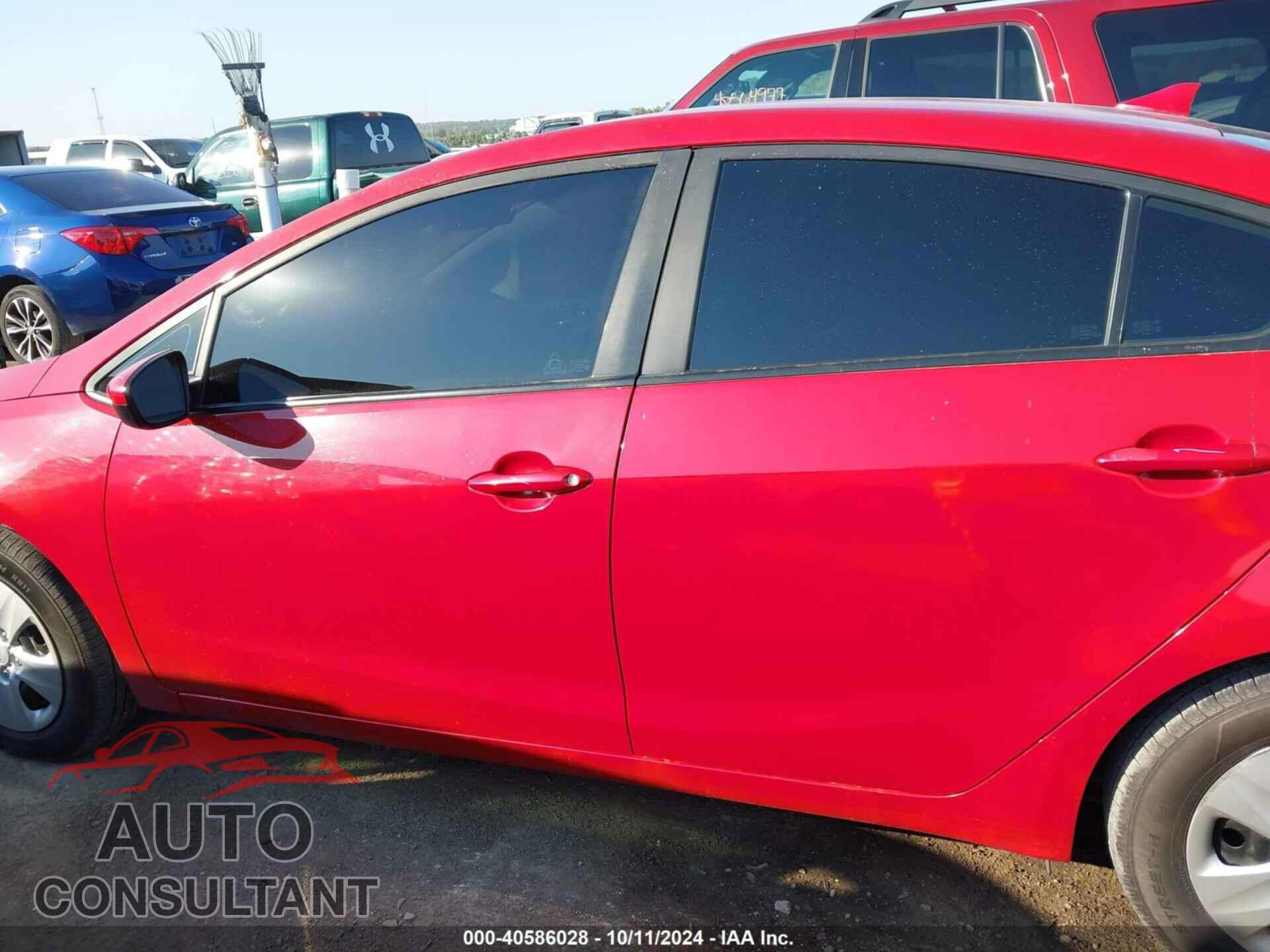 KIA FORTE 2016 - KNAFK4A62G5614041