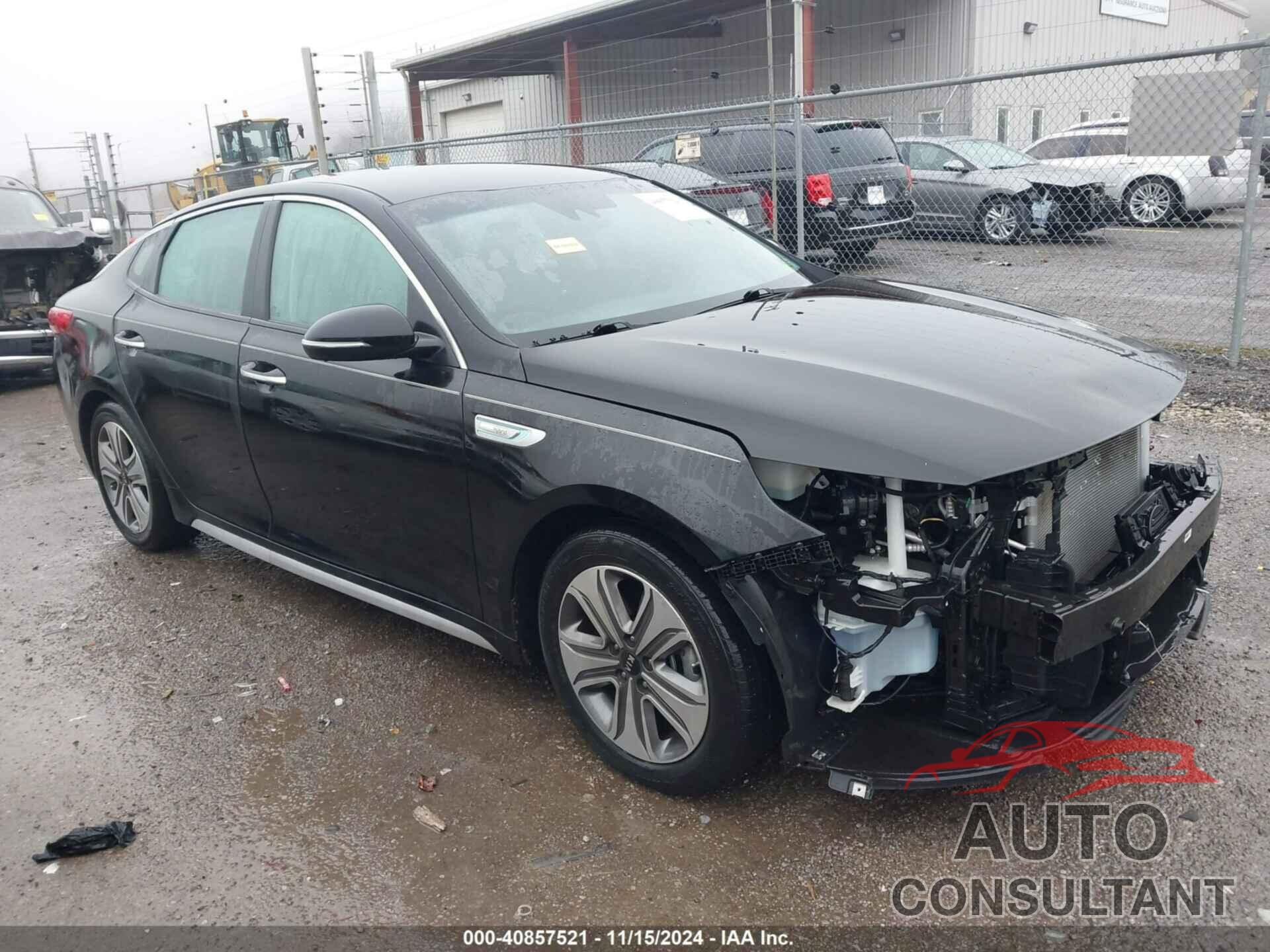 KIA OPTIMA HYBRID 2018 - KNAGU4LE3J5020262