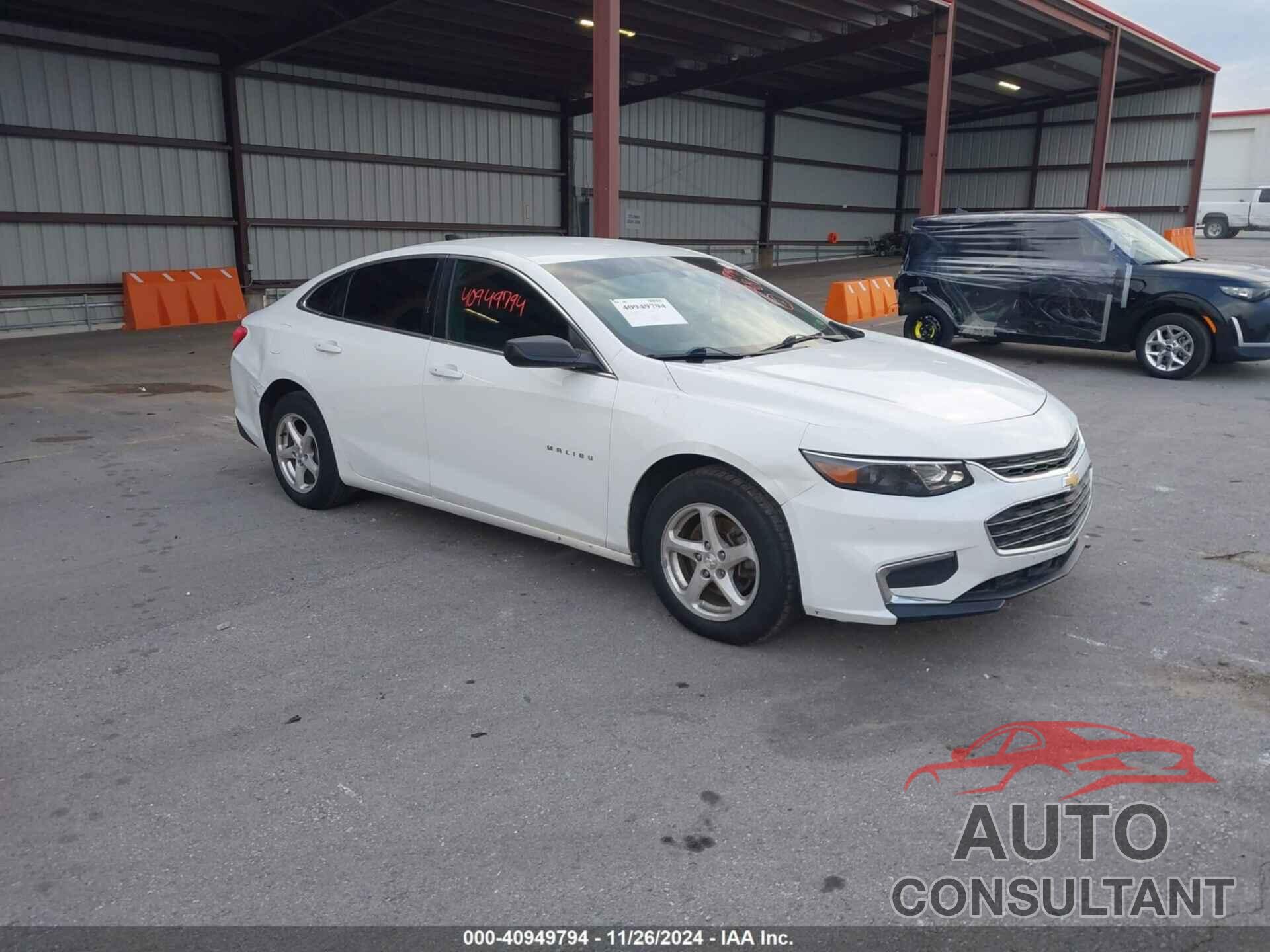 CHEVROLET MALIBU 2017 - 1G1ZB5STXHF123036