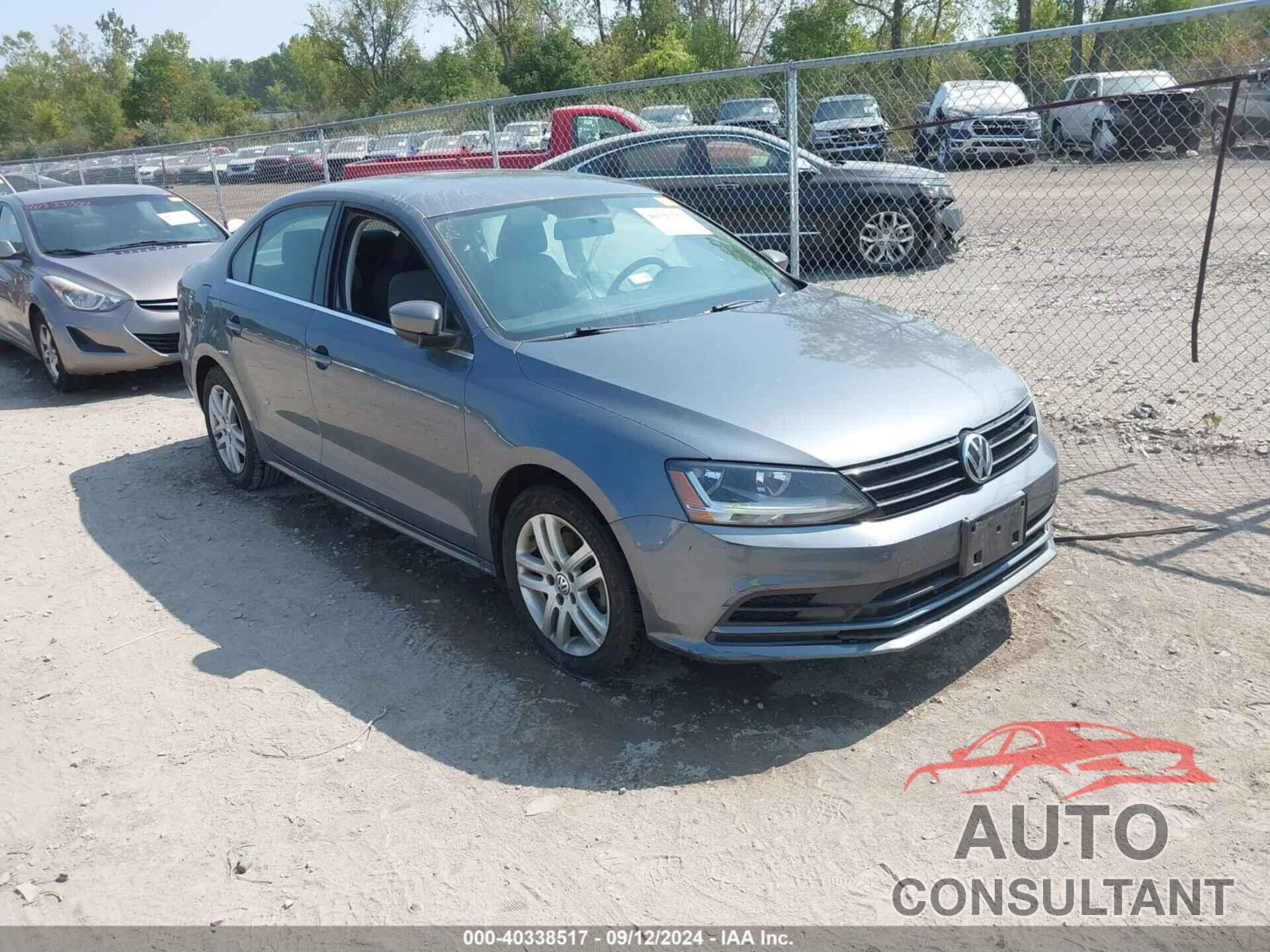 VOLKSWAGEN JETTA 2017 - 3VW2B7AJ3HM264354