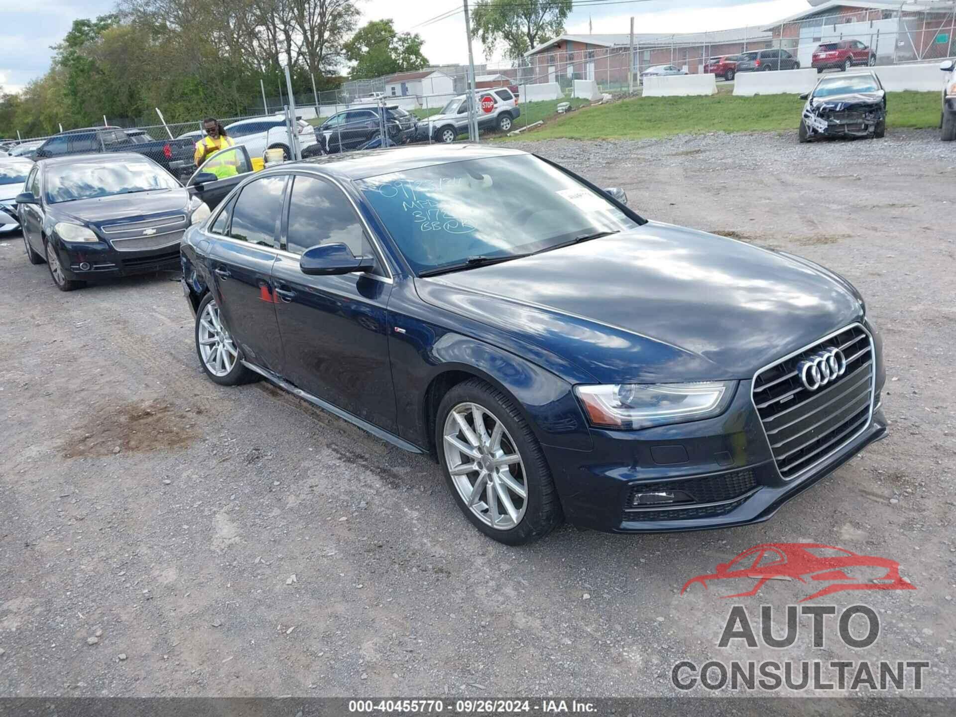 AUDI A4 2016 - WAUFFAFL6GN003172