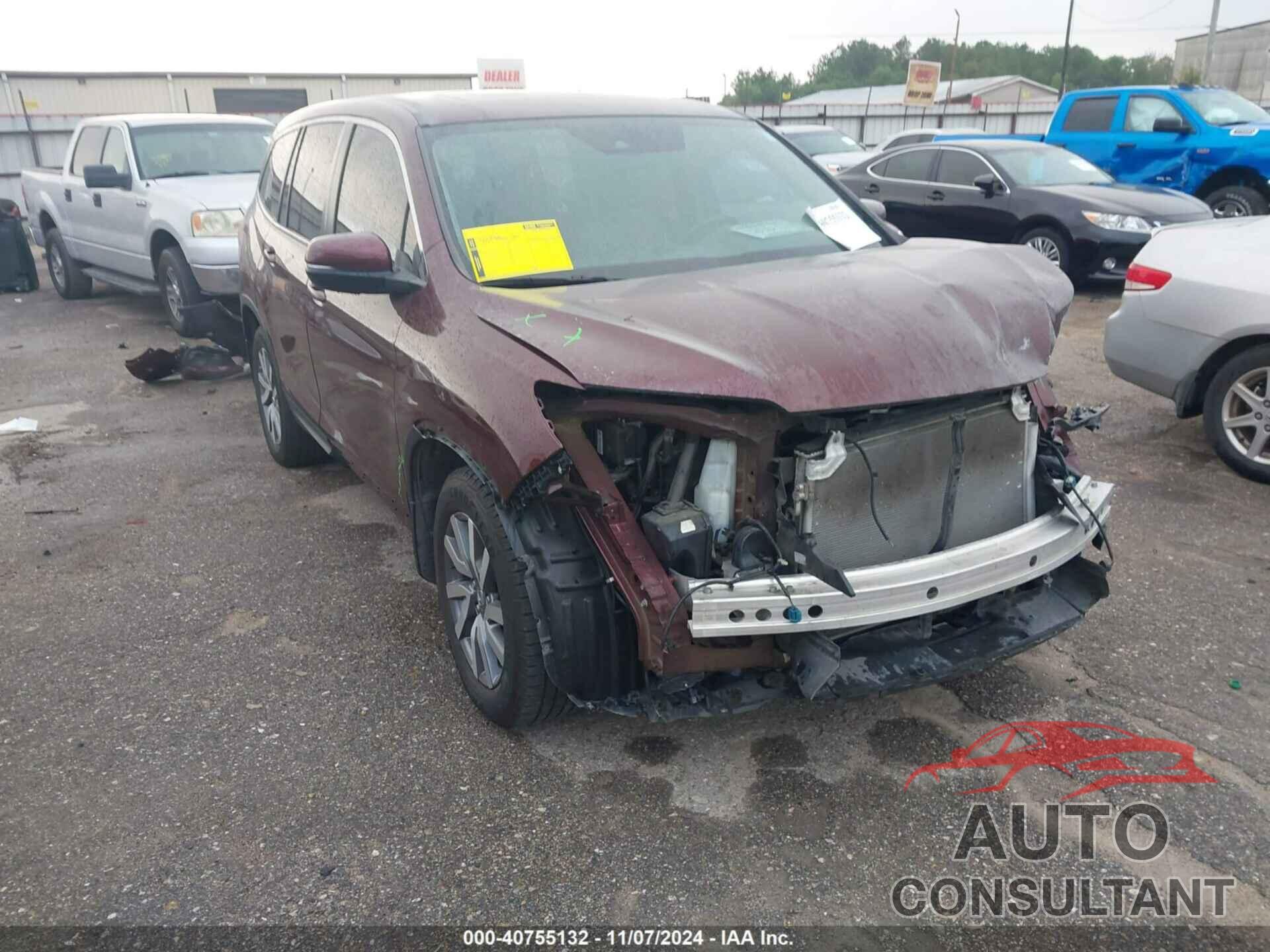 HONDA PILOT 2020 - 5FNYF5H50LB015019