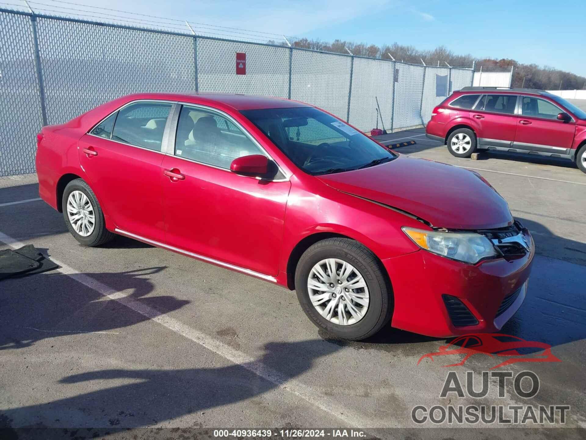 TOYOTA CAMRY 2013 - 4T4BF1FK0DR330033