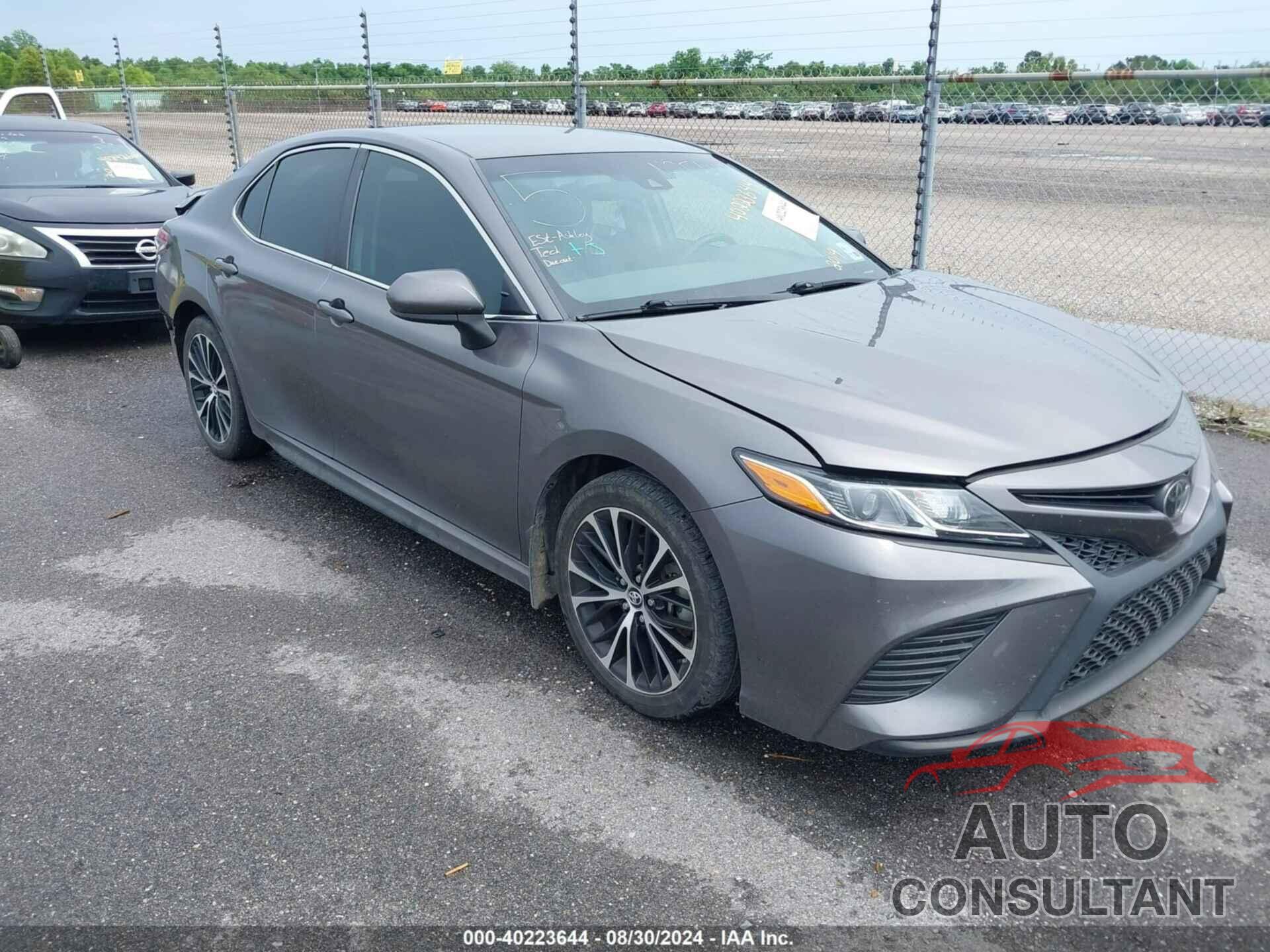 TOYOTA CAMRY 2019 - 4T1B11HK3KU276780