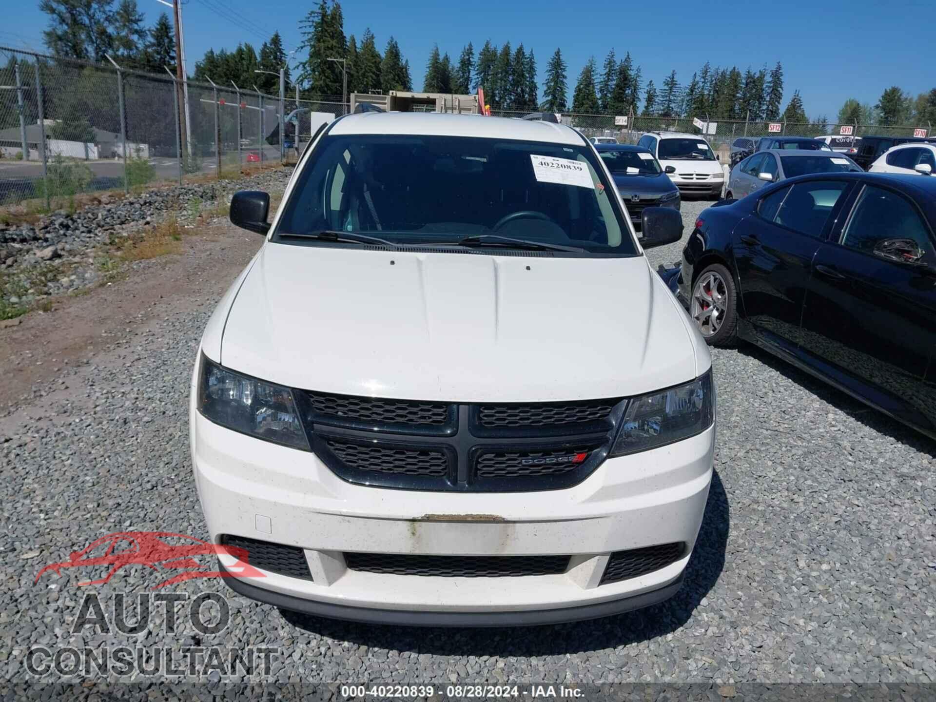 DODGE JOURNEY 2017 - 3C4PDCAB8HT585140