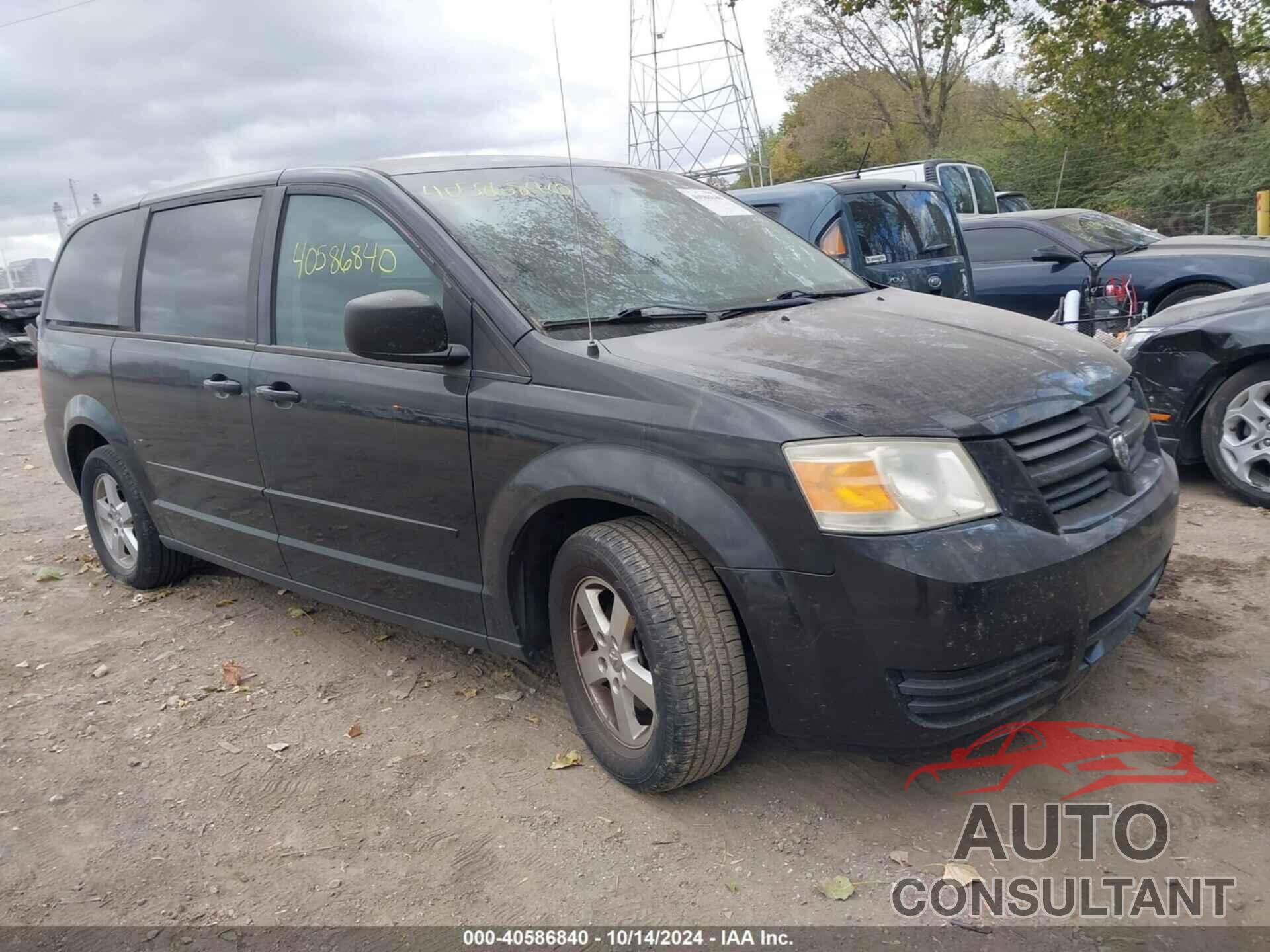 DODGE GRAND CARAVAN 2010 - 2D4RN4DE8AR244396