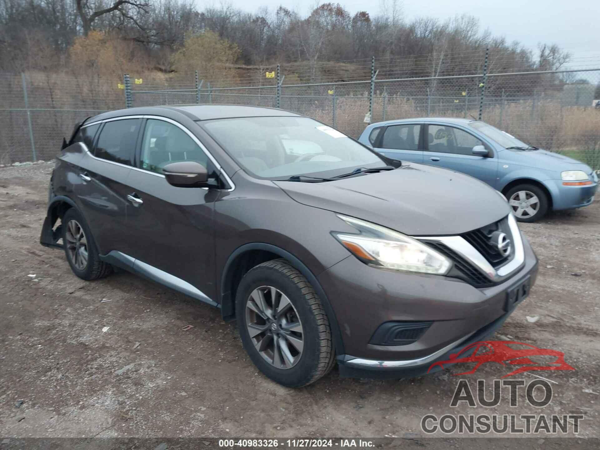 NISSAN MURANO 2015 - 5N1AZ2MH8FN221357