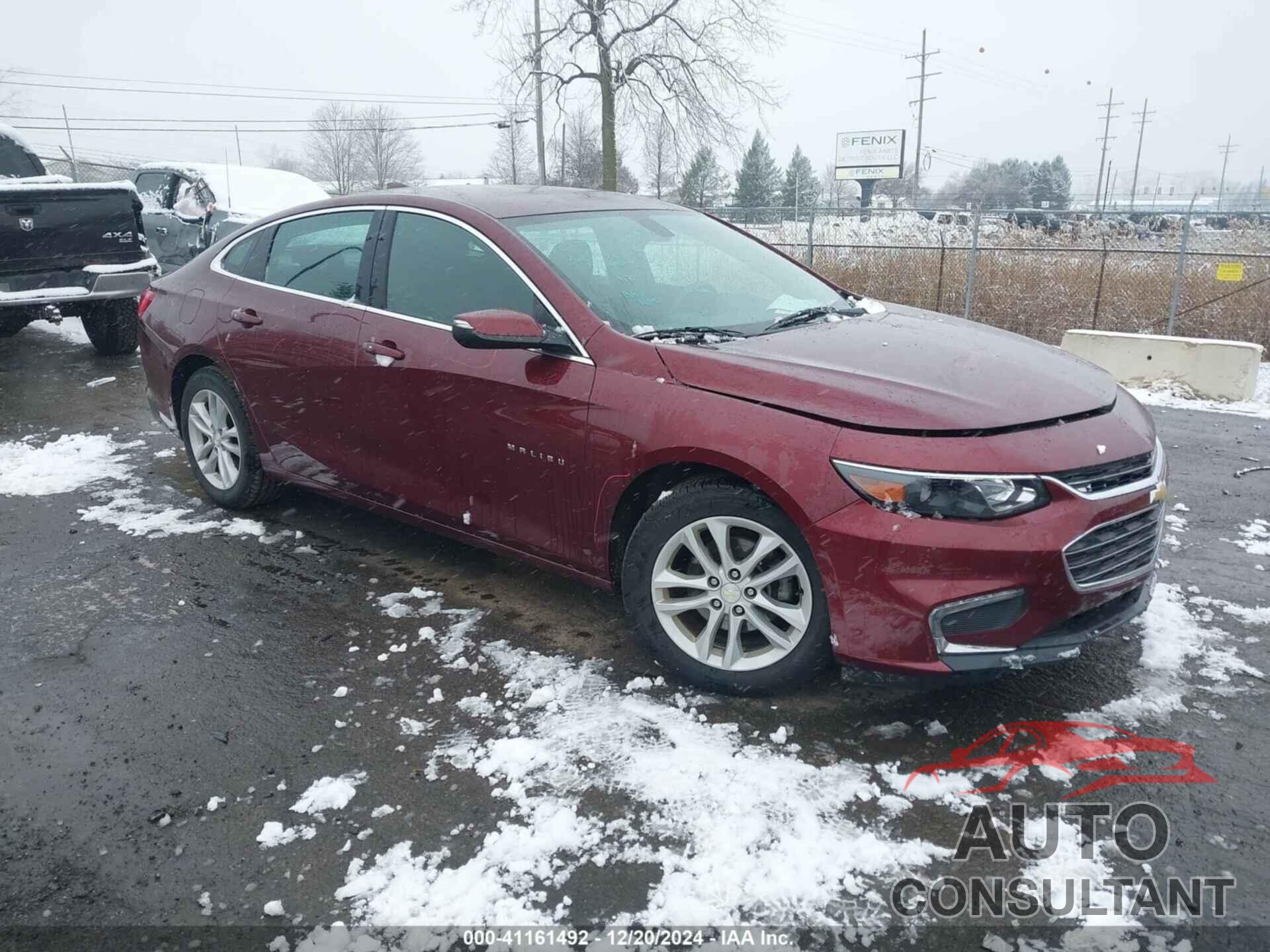 CHEVROLET MALIBU 2016 - 1G1ZE5ST2GF197430