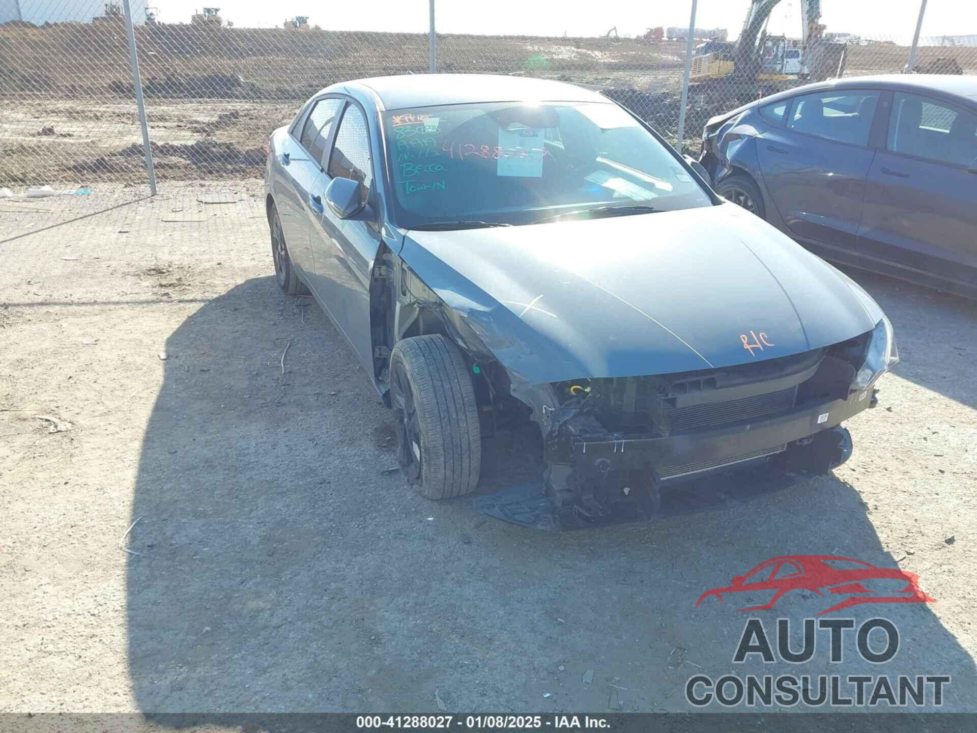 HYUNDAI ELANTRA 2022 - KMHLM4AG6NU317717