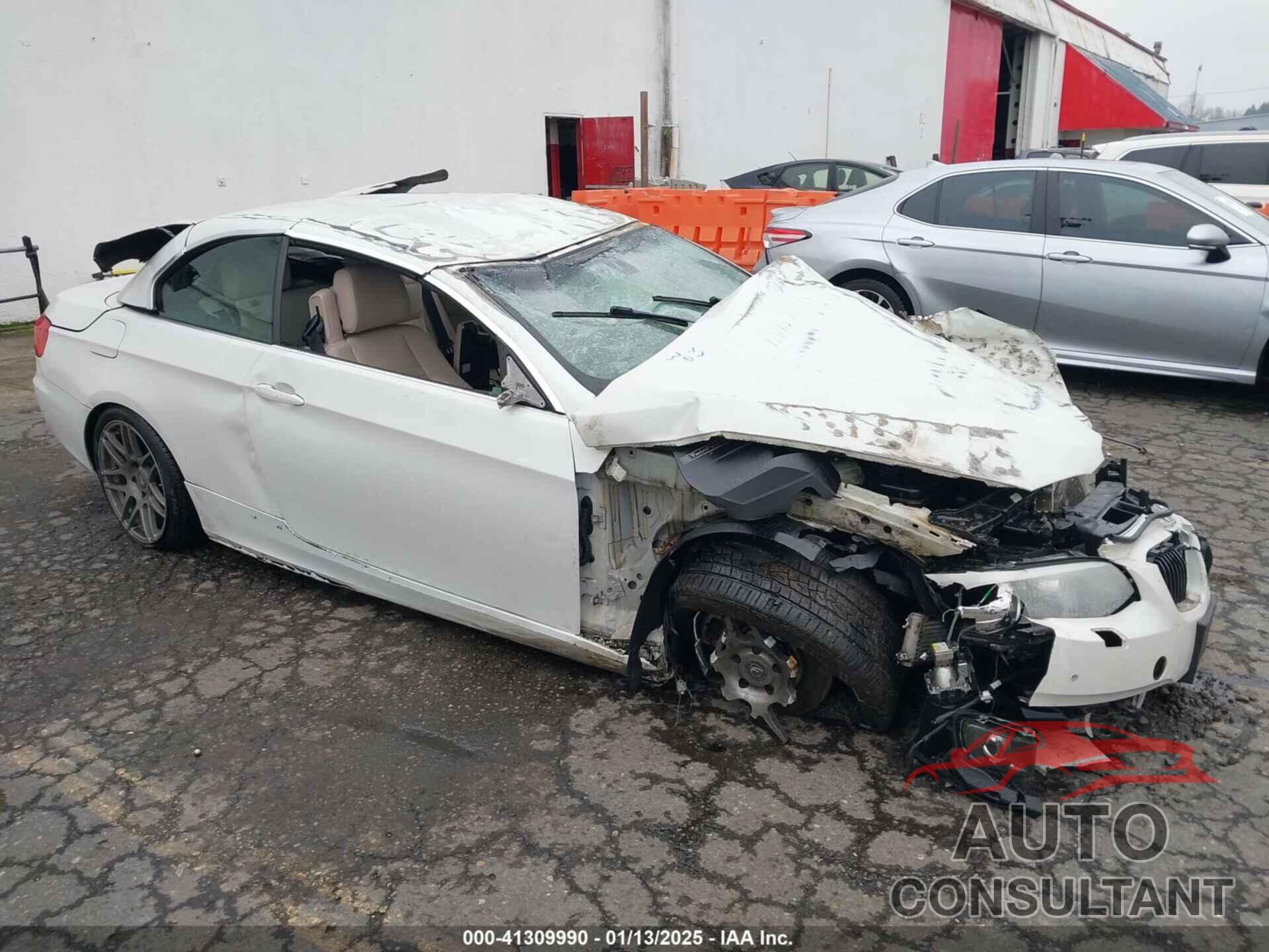 BMW 3 SERIES 2011 - WBADX7C50BE580088