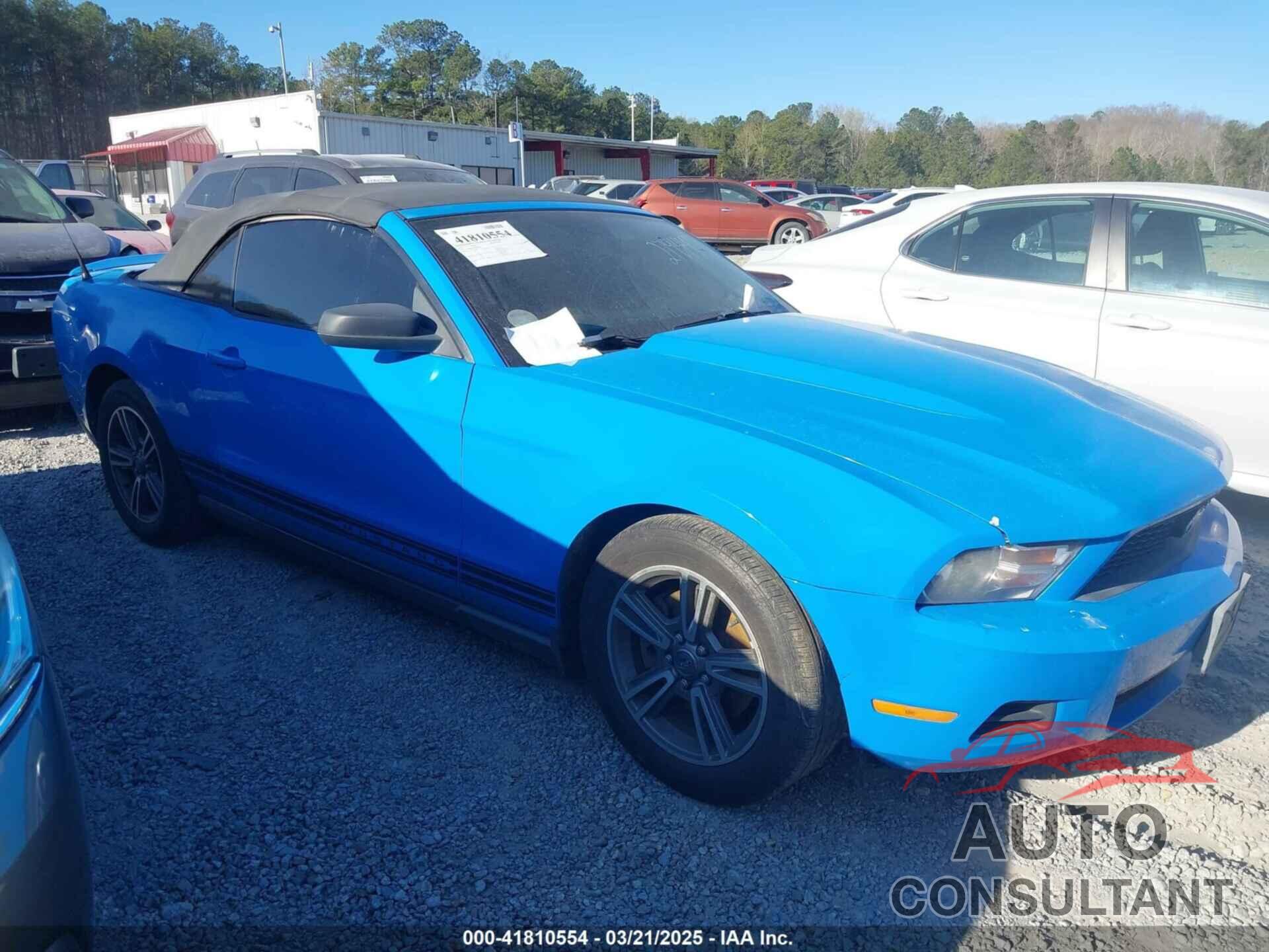 FORD MUSTANG 2012 - 1ZVBP8EM4C5279441