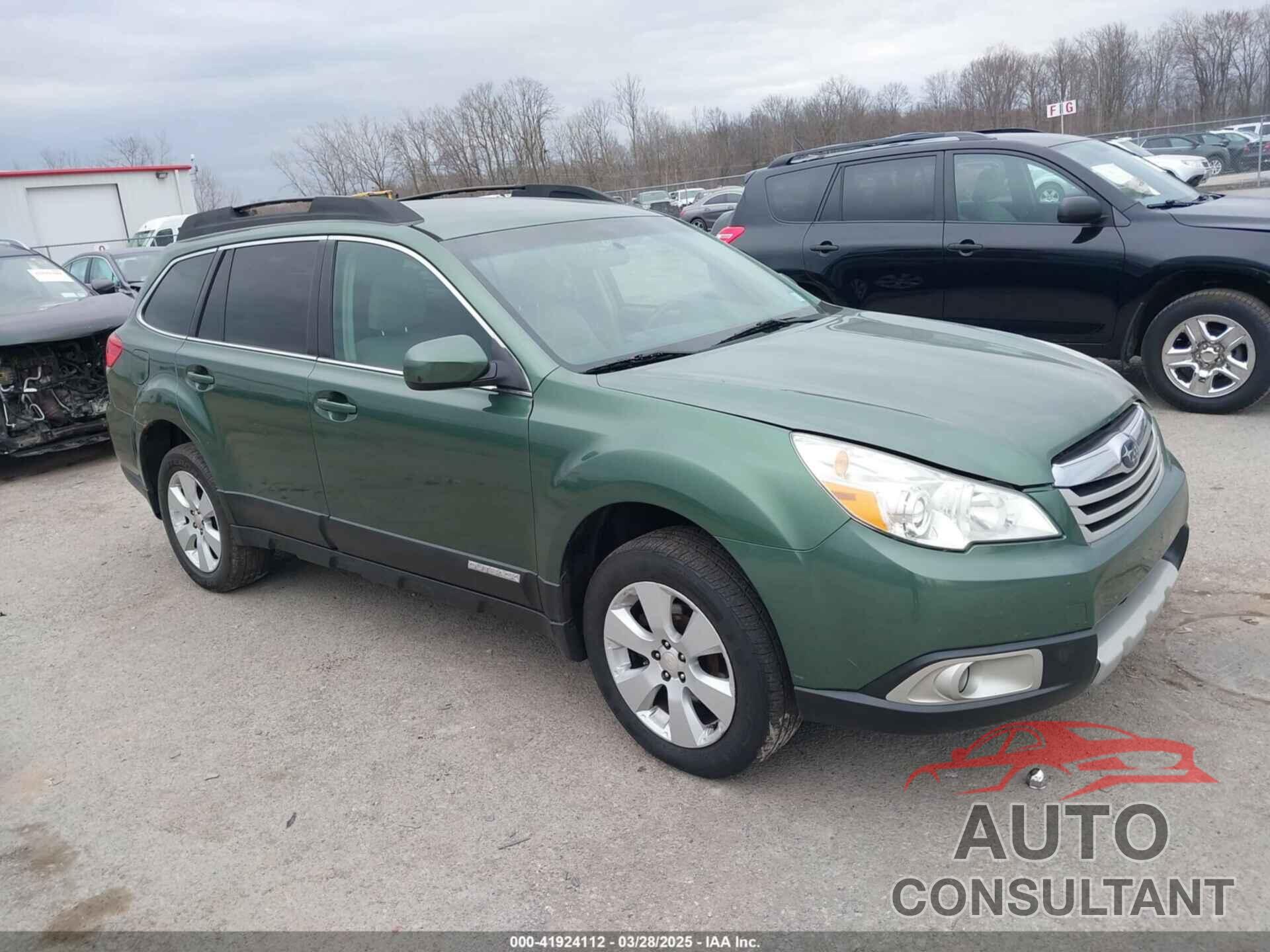 SUBARU OUTBACK 2011 - 4S4BRBCC2B3391391