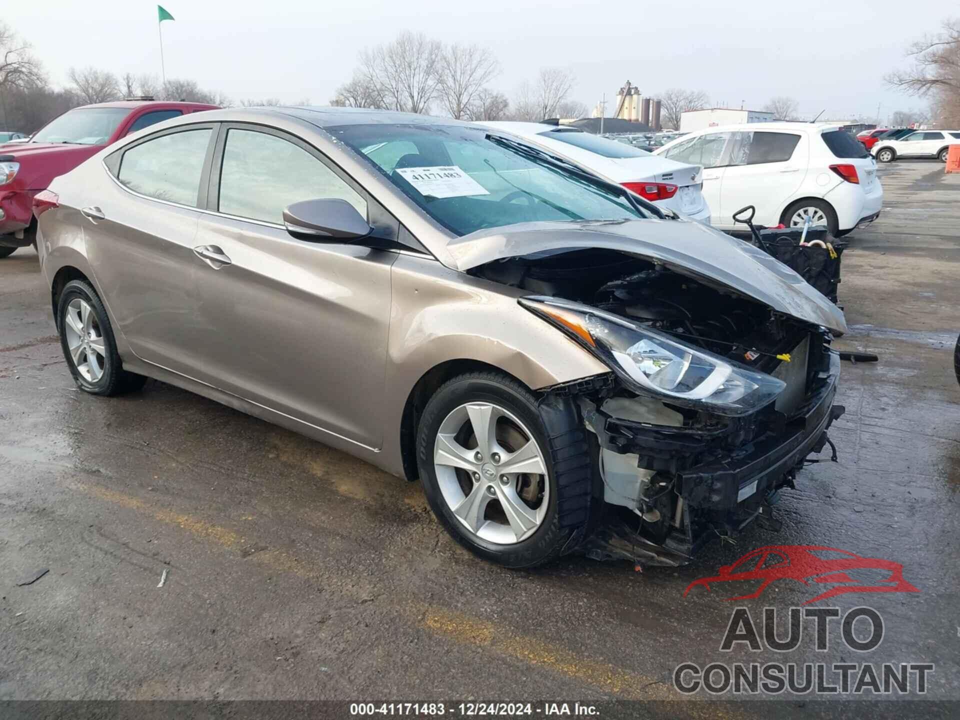 HYUNDAI ELANTRA 2016 - 5NPDH4AE8GH782783