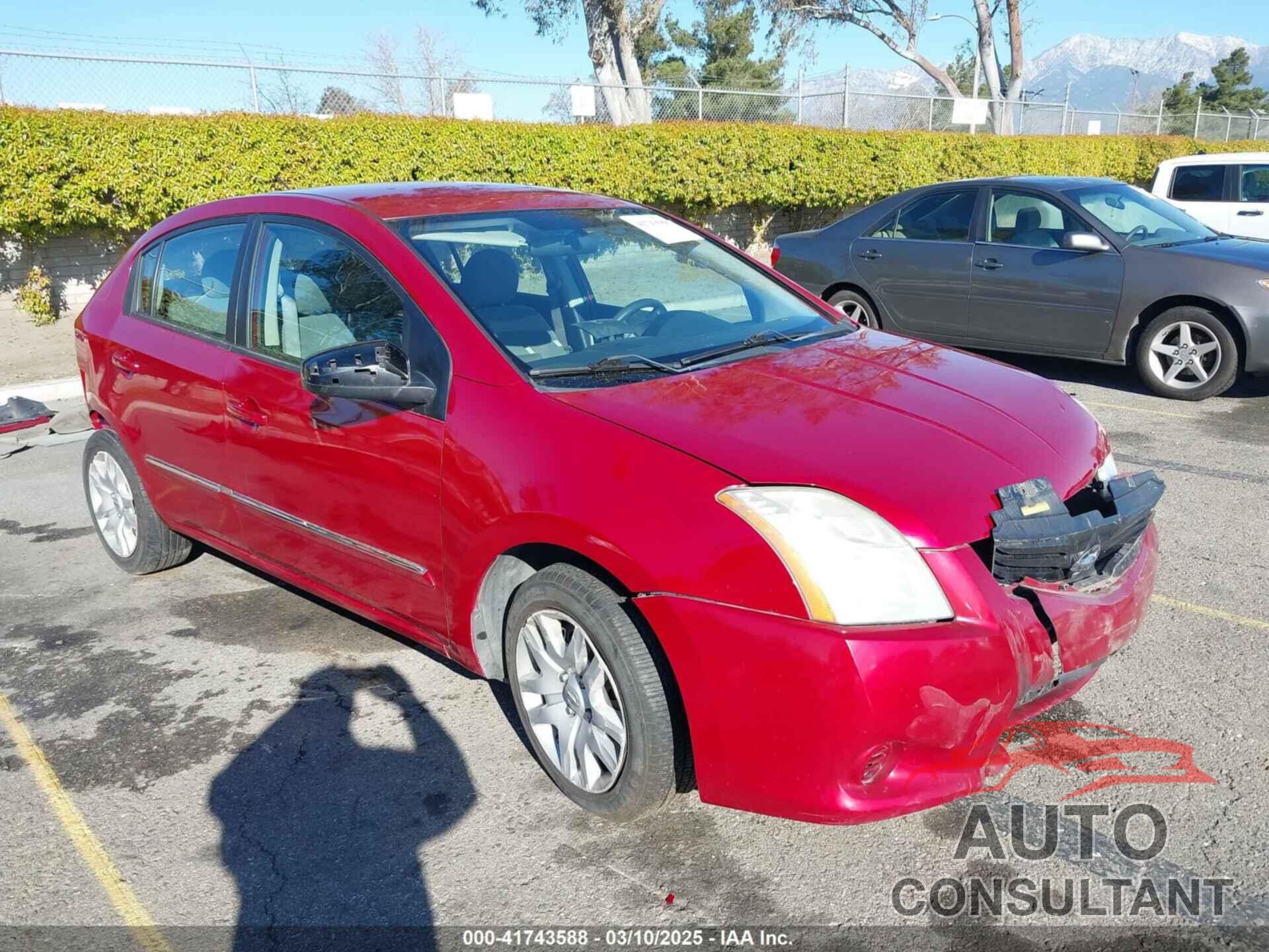 NISSAN SENTRA 2012 - 3N1AB6AP5CL746631