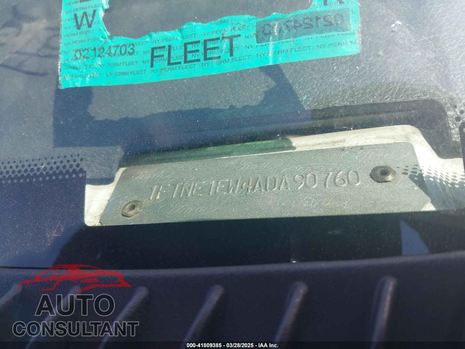FORD E-150 2010 - 1FTNE1EW4ADA90760