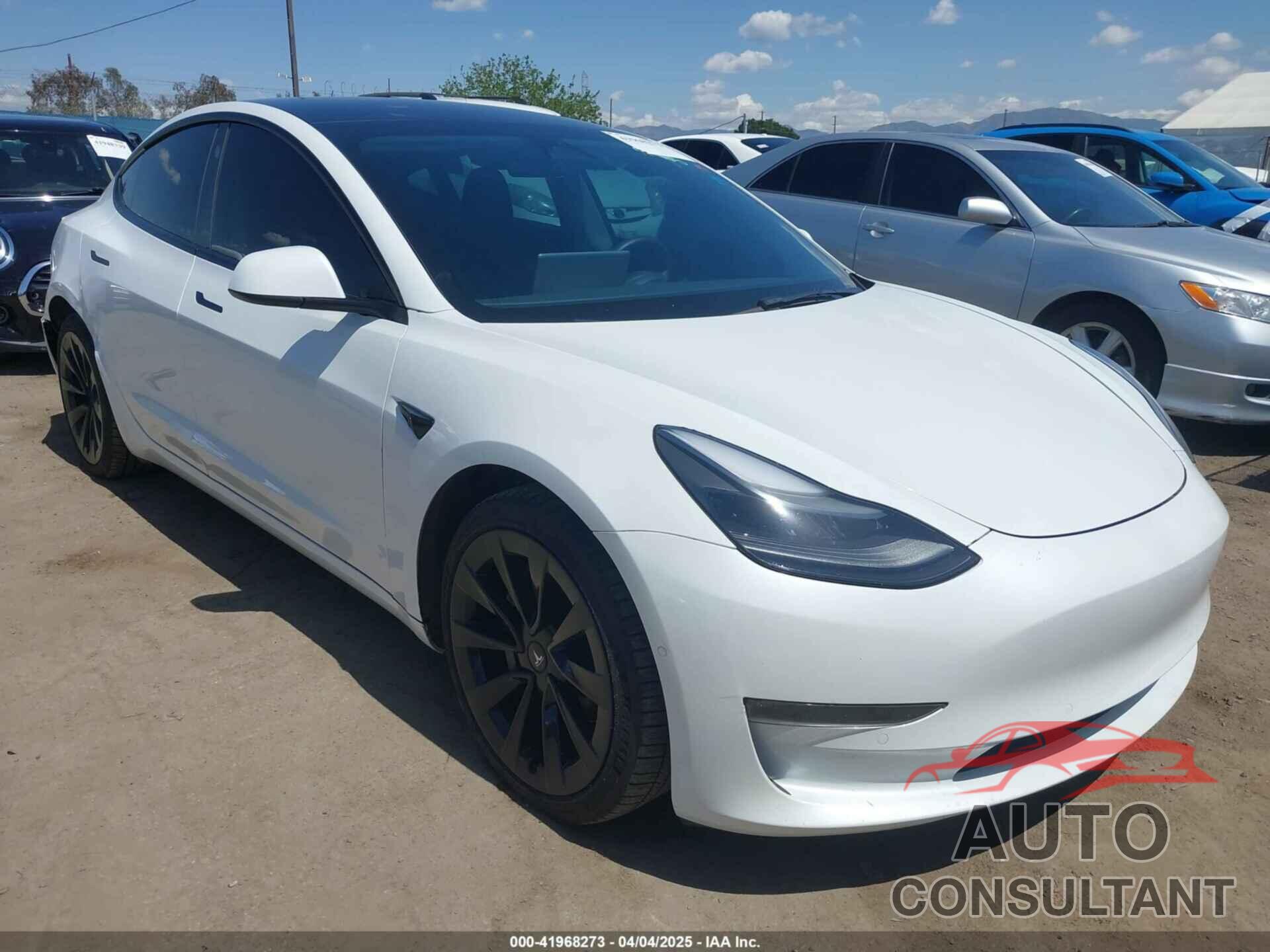 TESLA MODEL 3 2022 - 5YJ3E1EB1NF289719
