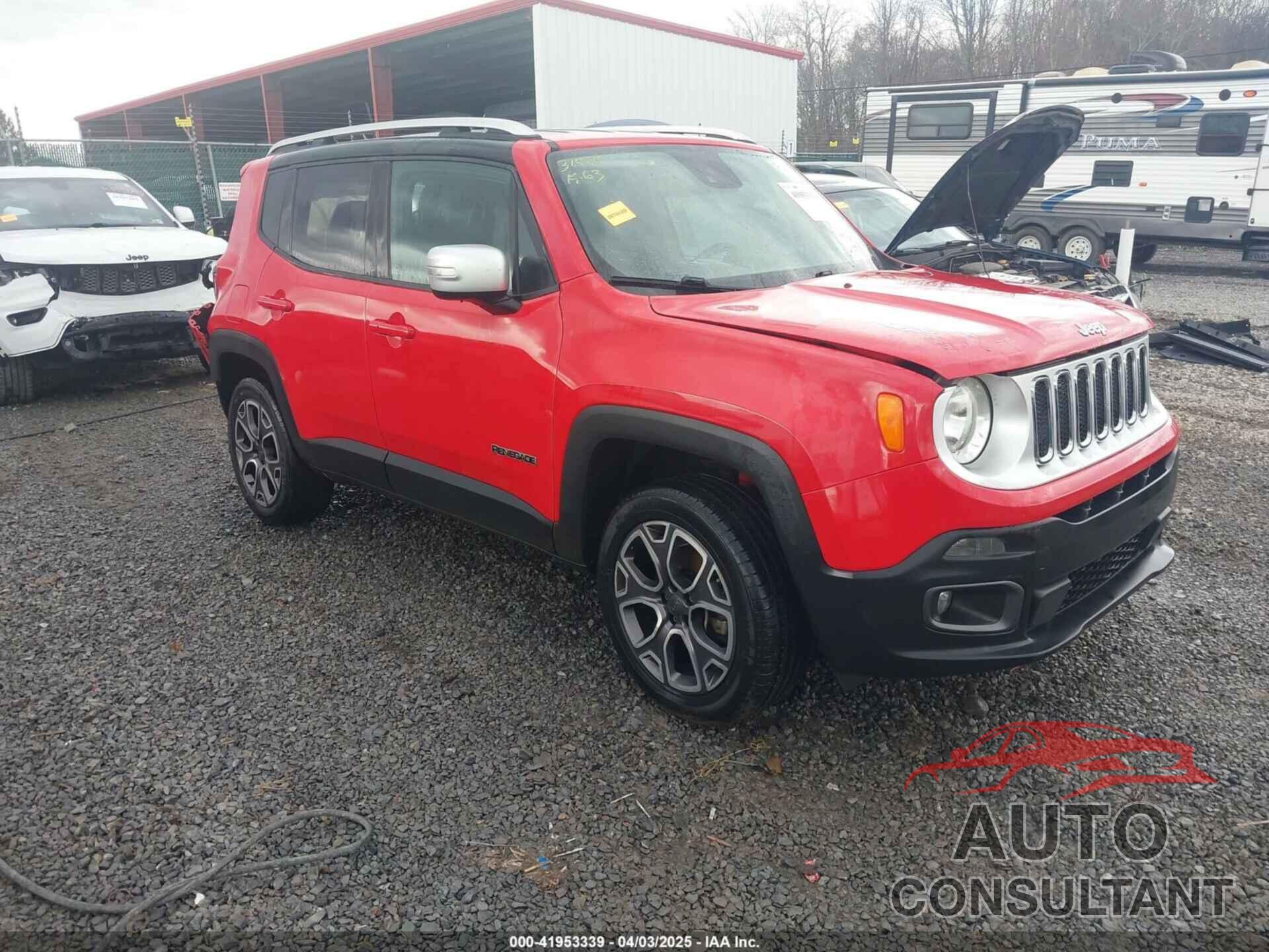 JEEP RENEGADE 2015 - ZACCJBDT2FPB28530