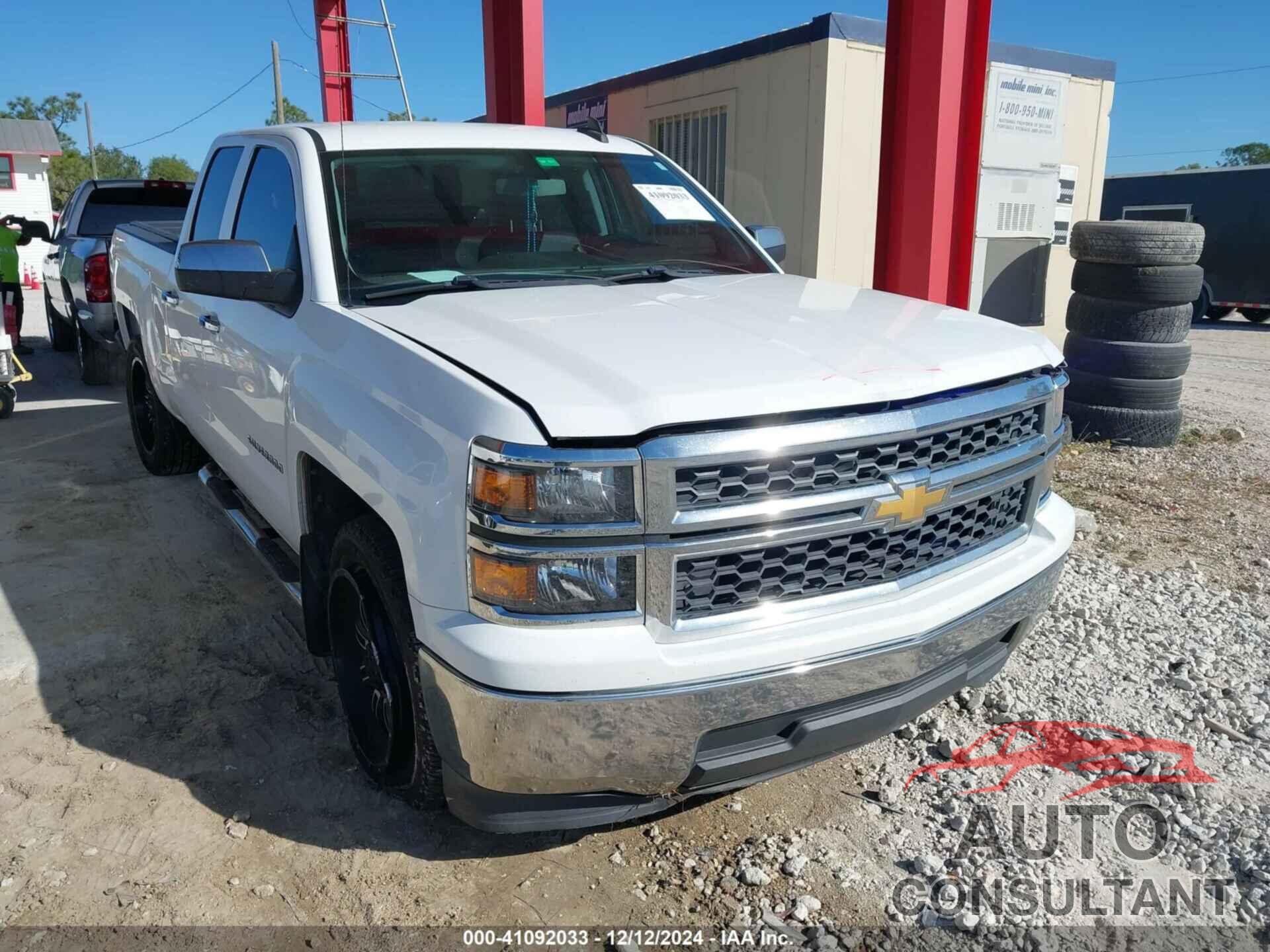CHEVROLET SILVERADO 1500 2015 - 1GCRCPEC1FZ390444