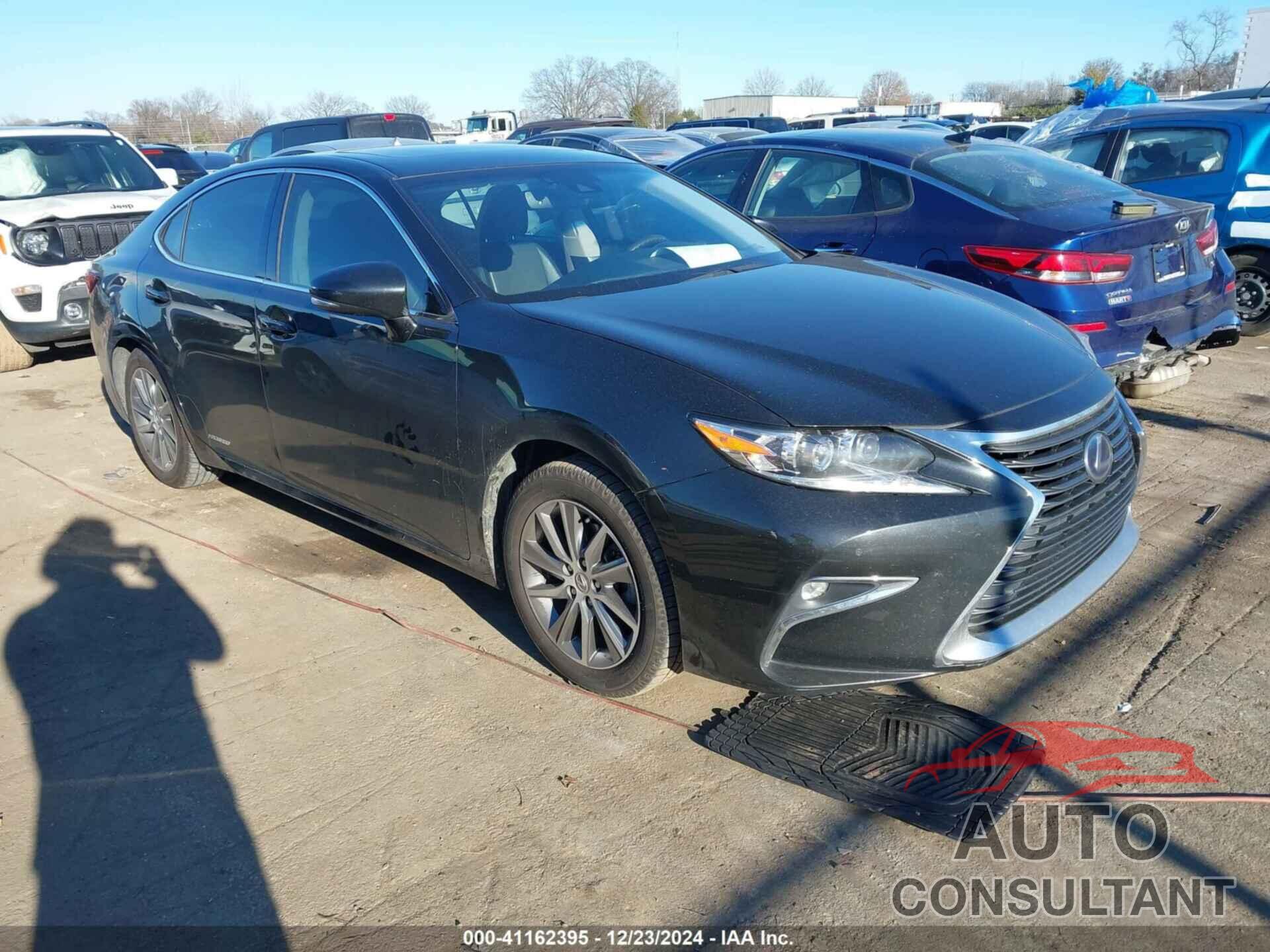LEXUS ES 300H 2017 - JTHBW1GG0H2139723