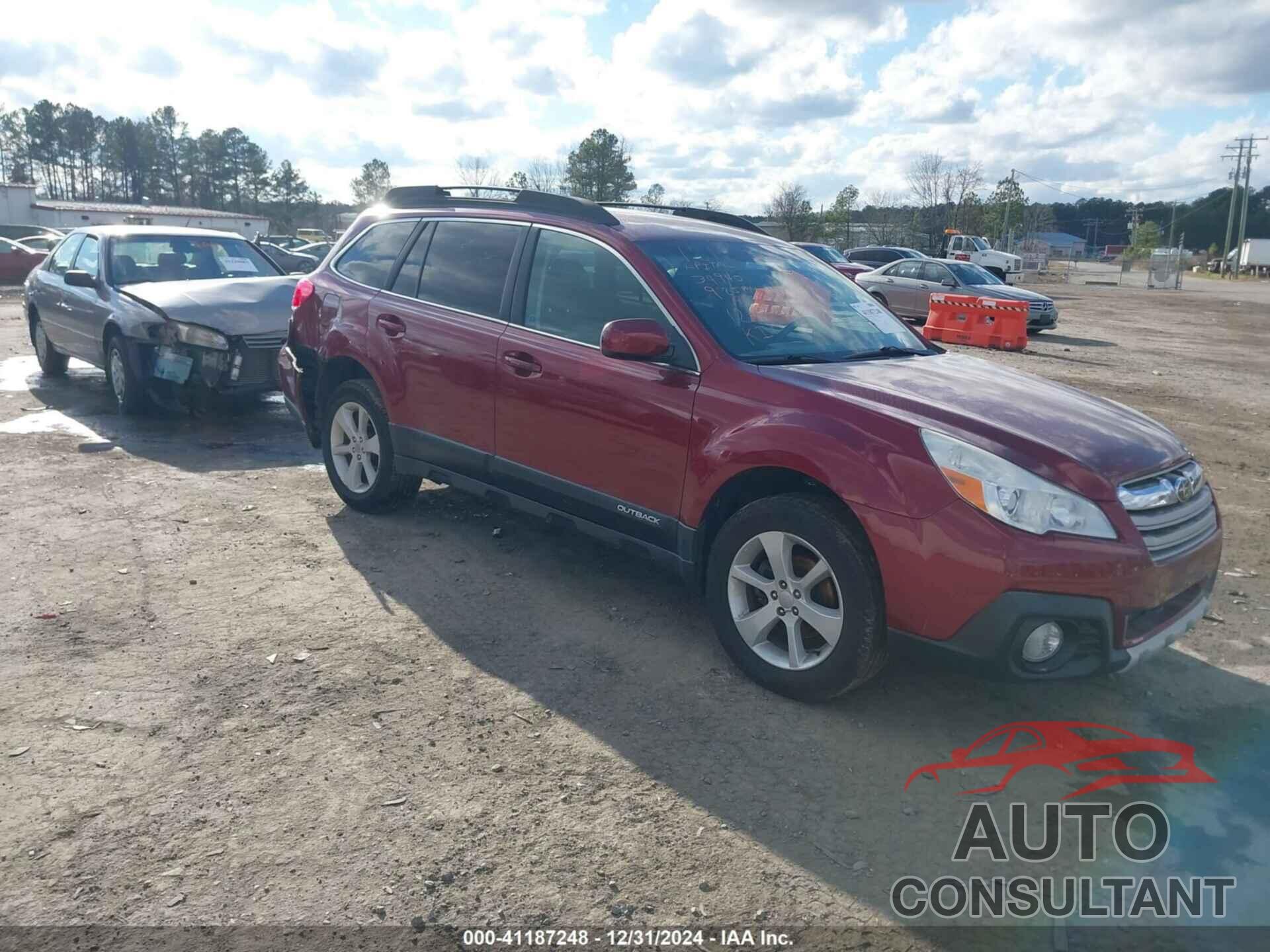 SUBARU OUTBACK 2013 - 4S4BRCCC3D3301562