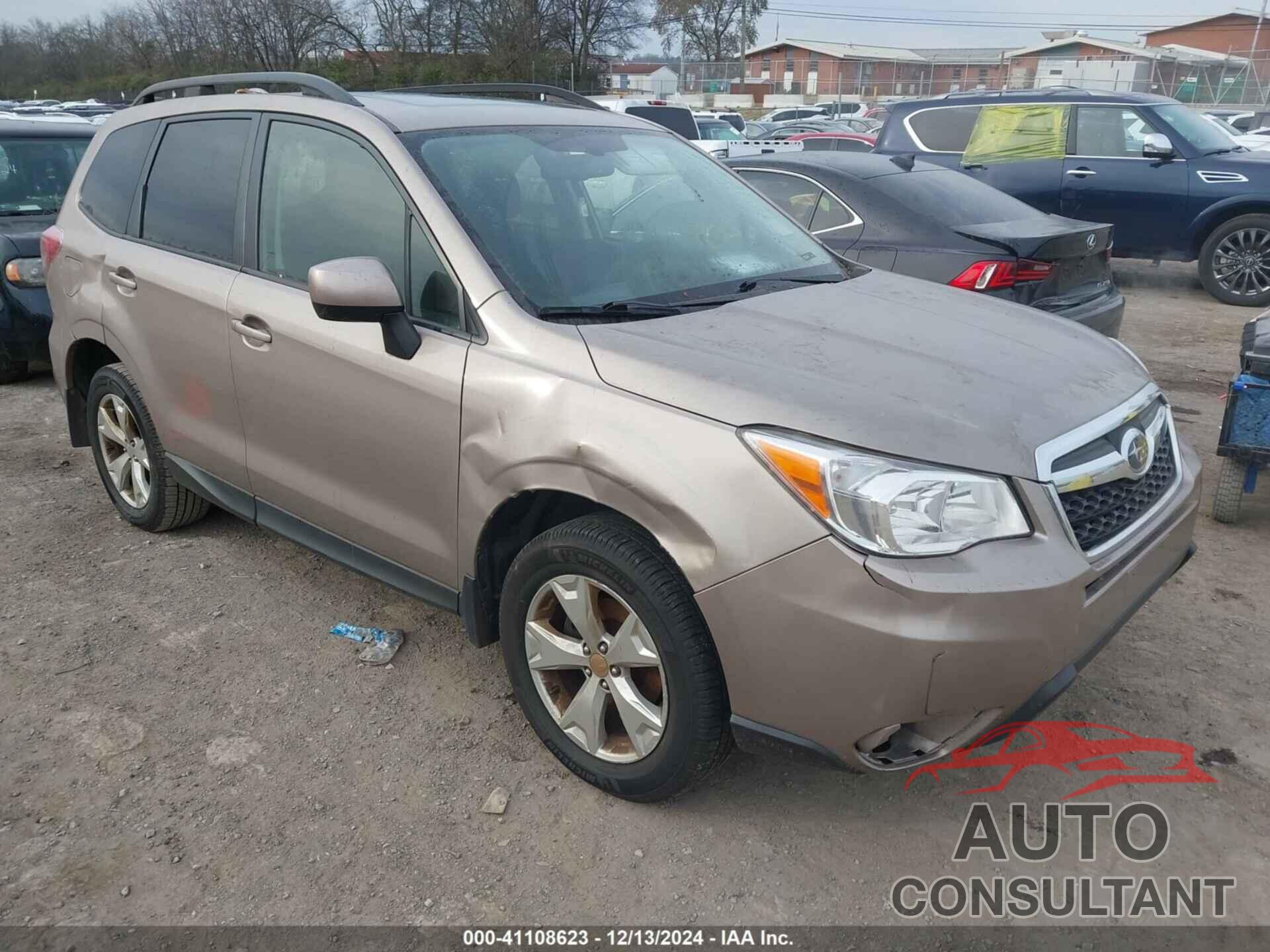 SUBARU FORESTER 2016 - JF2SJADC4GH472960