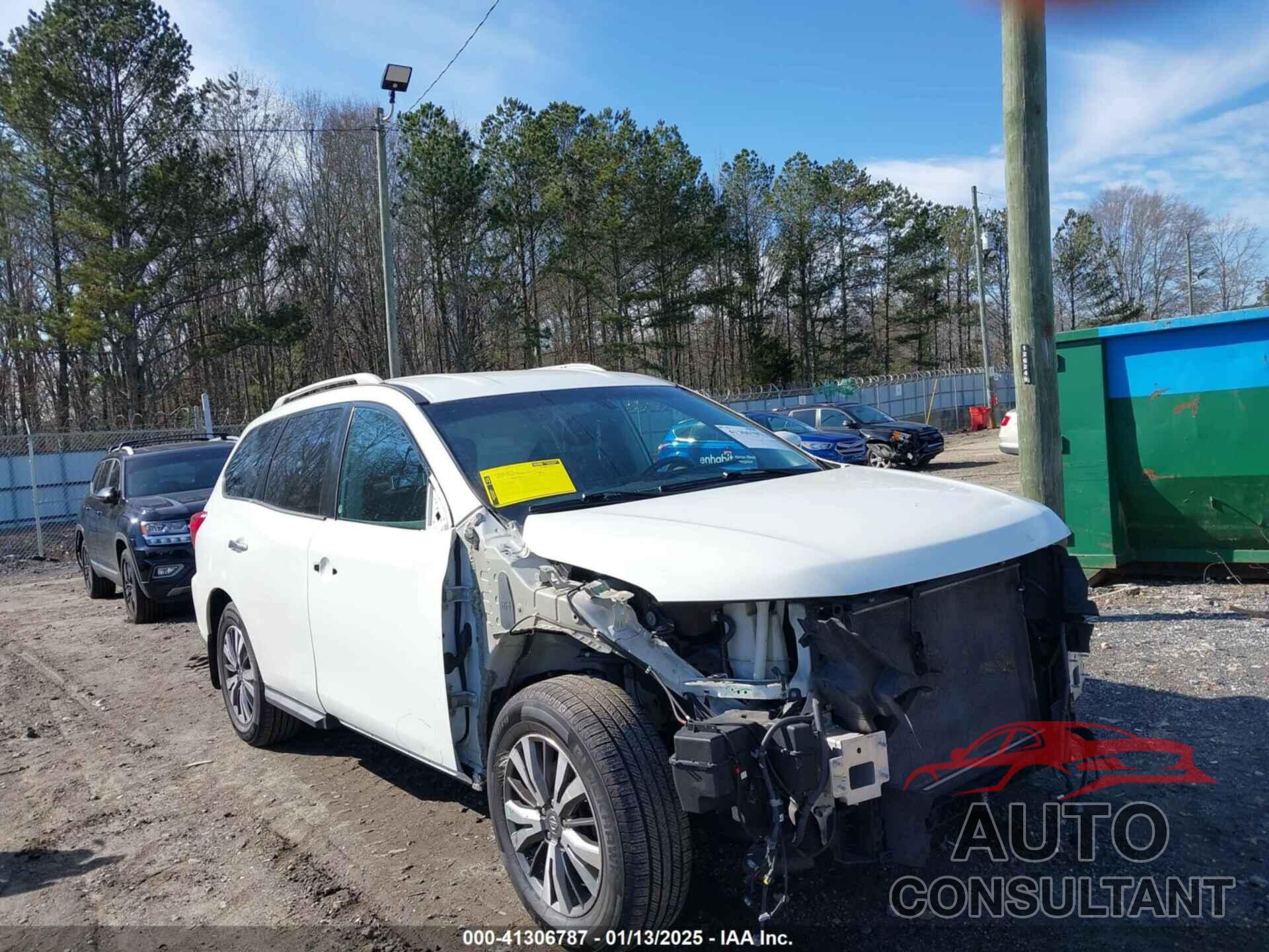 NISSAN PATHFINDER 2017 - 5N1DR2MM6HC622317