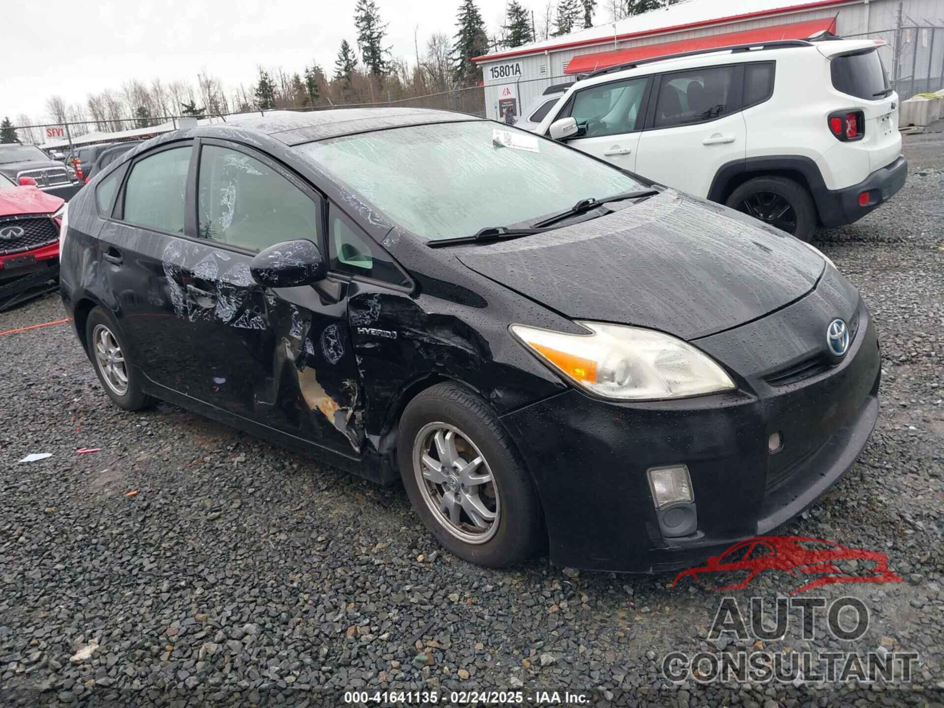 TOYOTA PRIUS 2010 - JTDKN3DU6A0031392