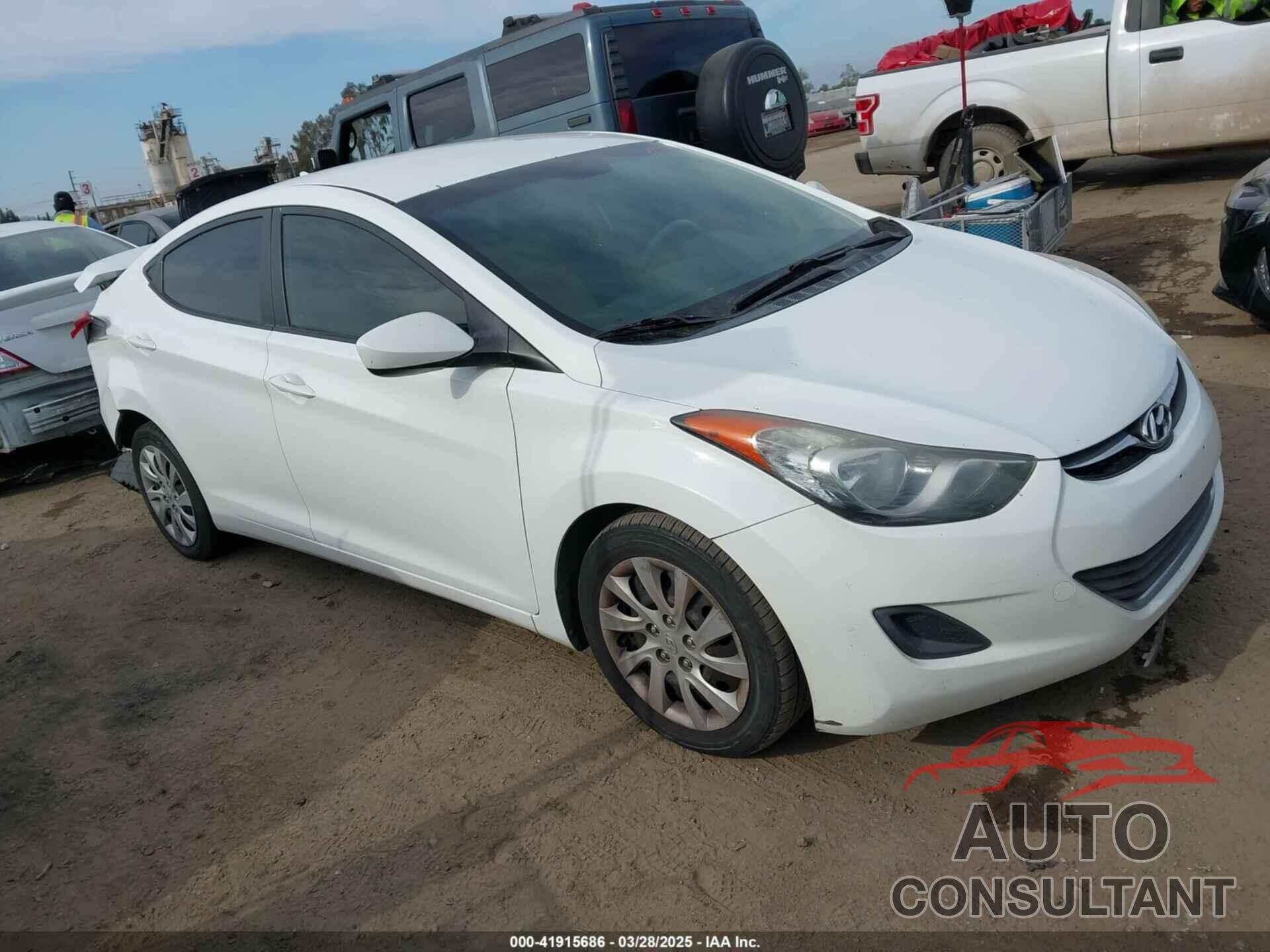 HYUNDAI ELANTRA 2012 - 5NPDH4AE8CH125248