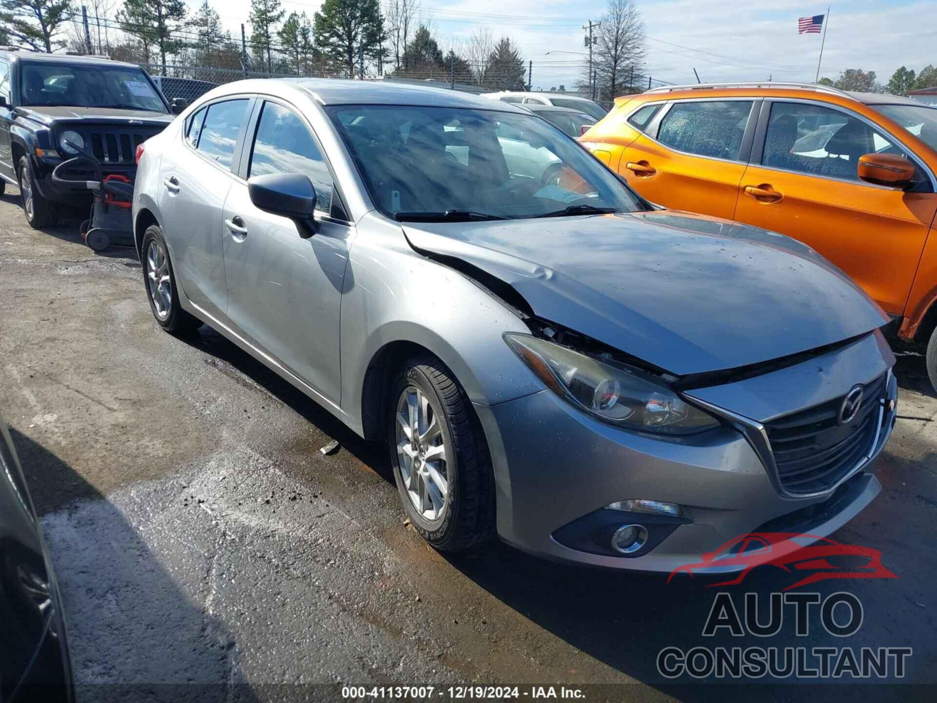 MAZDA MAZDA3 2014 - JM1BM1V76E1107399