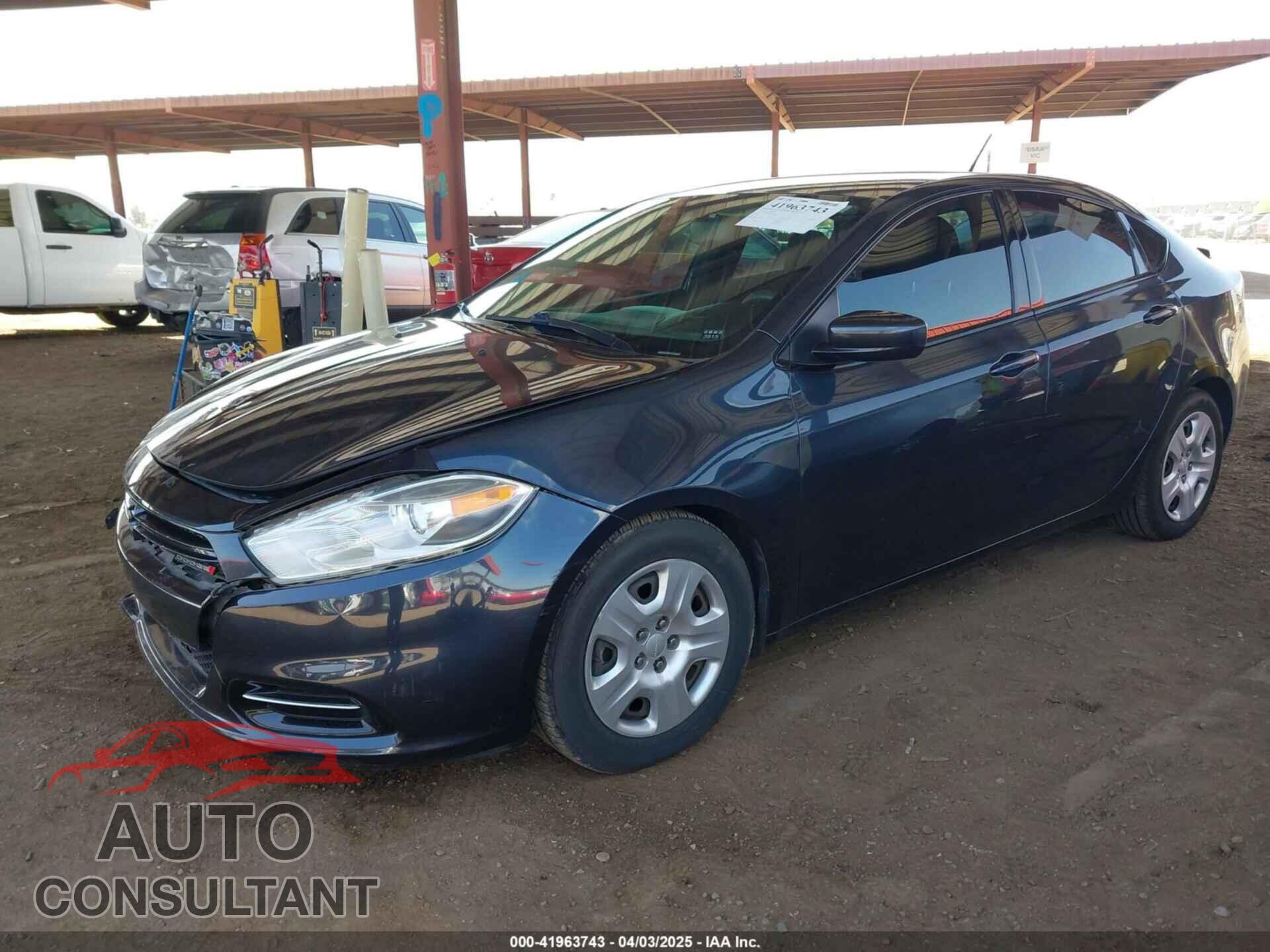 DODGE DART 2014 - 1C3CDFAA9ED753364