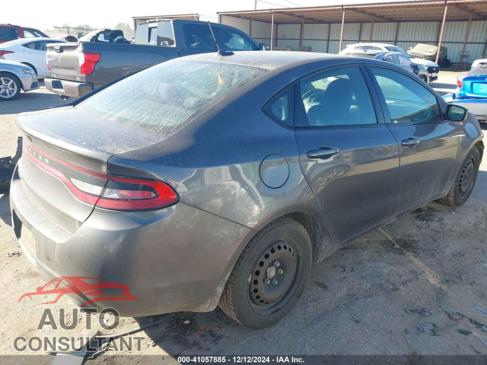 DODGE DART 2015 - 1C3CDFBB7FD390801