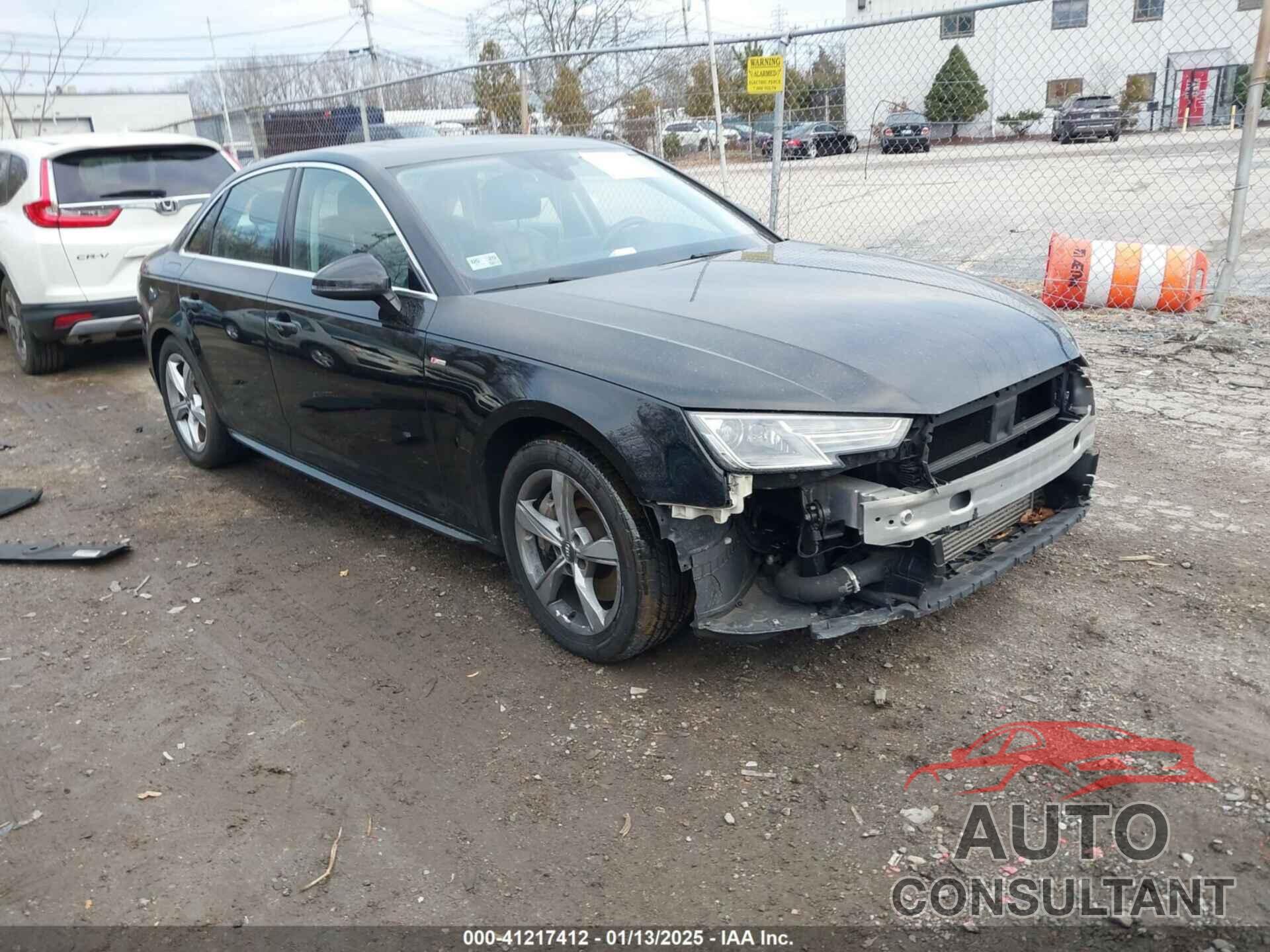 AUDI A4 2019 - WAUDNAF45KA108157